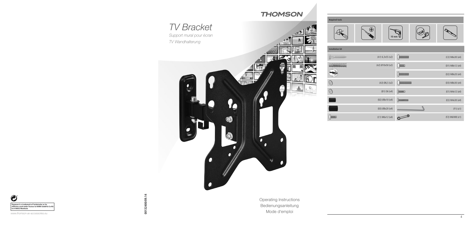 Thomson WAB746 User Manual