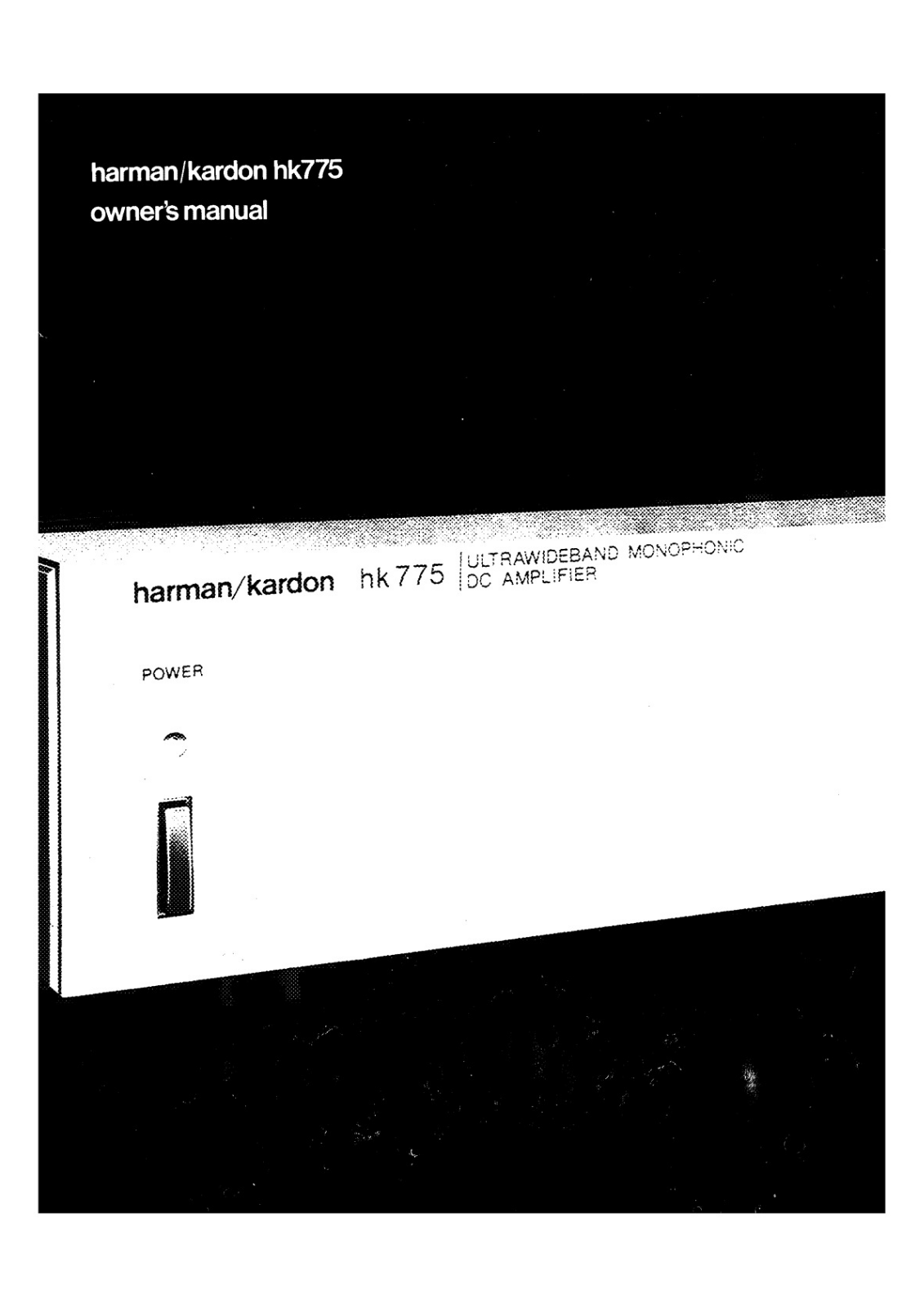 Harman Kardon hk775part2 Schematic