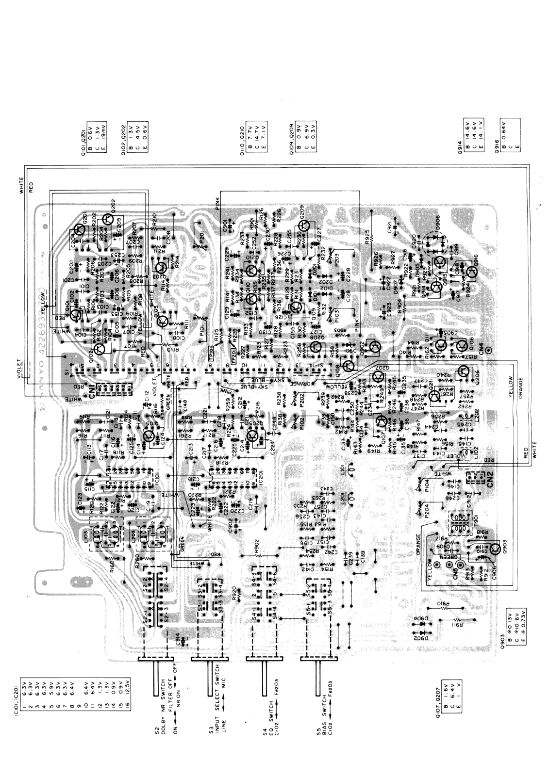 Fisher CR-4121 Schematic