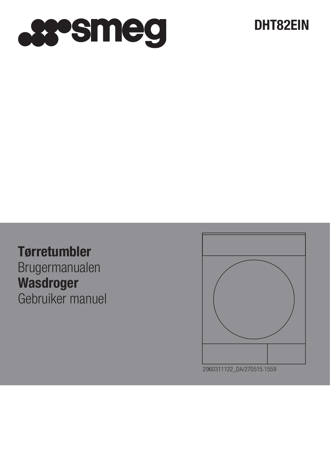 Smeg DHT82EIN User Manual