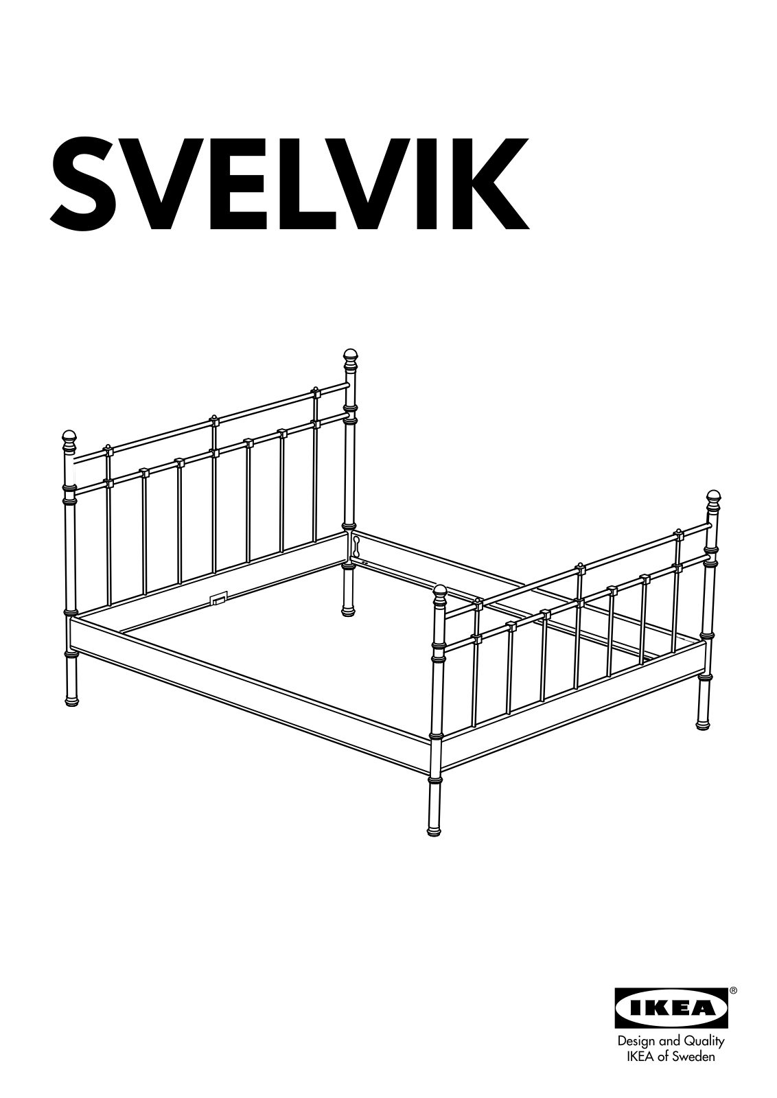 IKEA SVELVIK User Manual