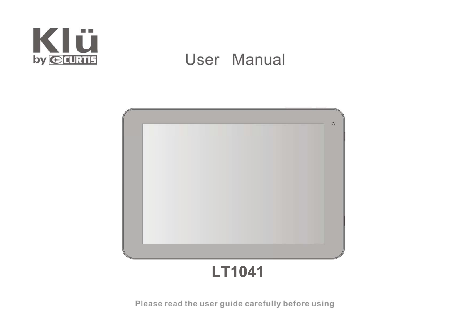 CURTIS LT 1041 User Manual