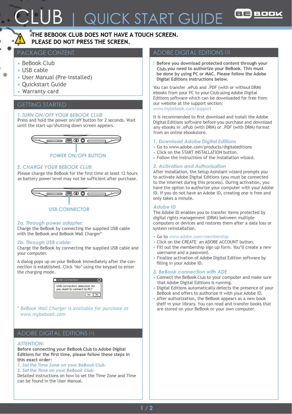 ICIDU BeBook Club Quick Start Guide