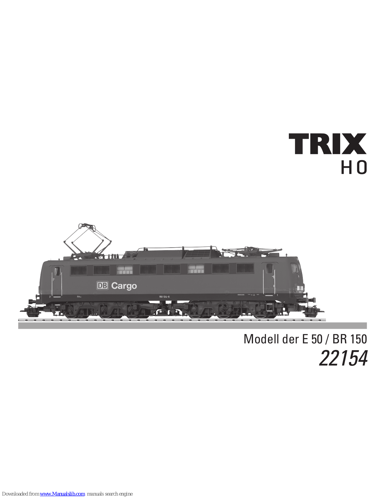 Trix E 50/BR 150 22154 User Manual