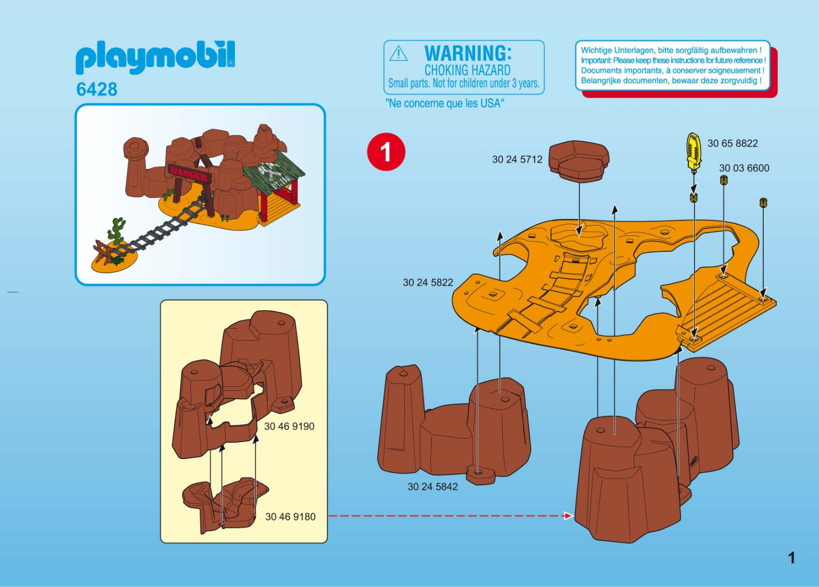 Playmobil 6428 Instructions