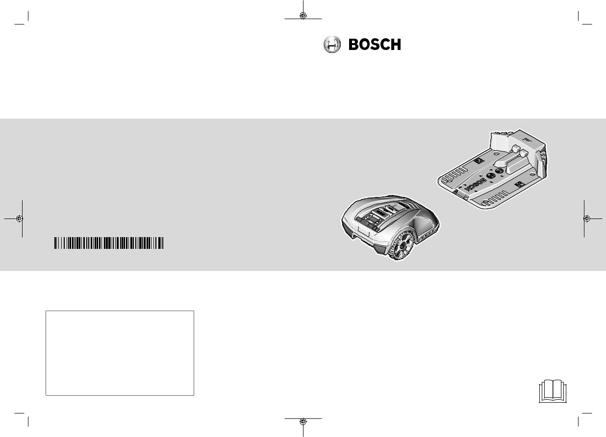 Bosch Indego 700 User Manual