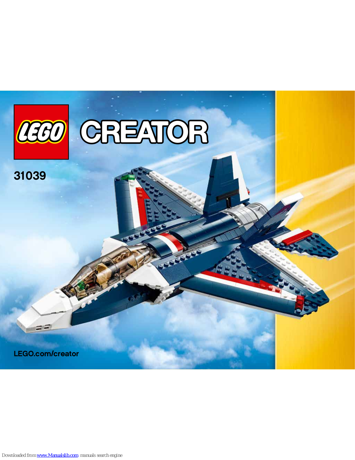 LEGO 31039 Creator Assembly Manual