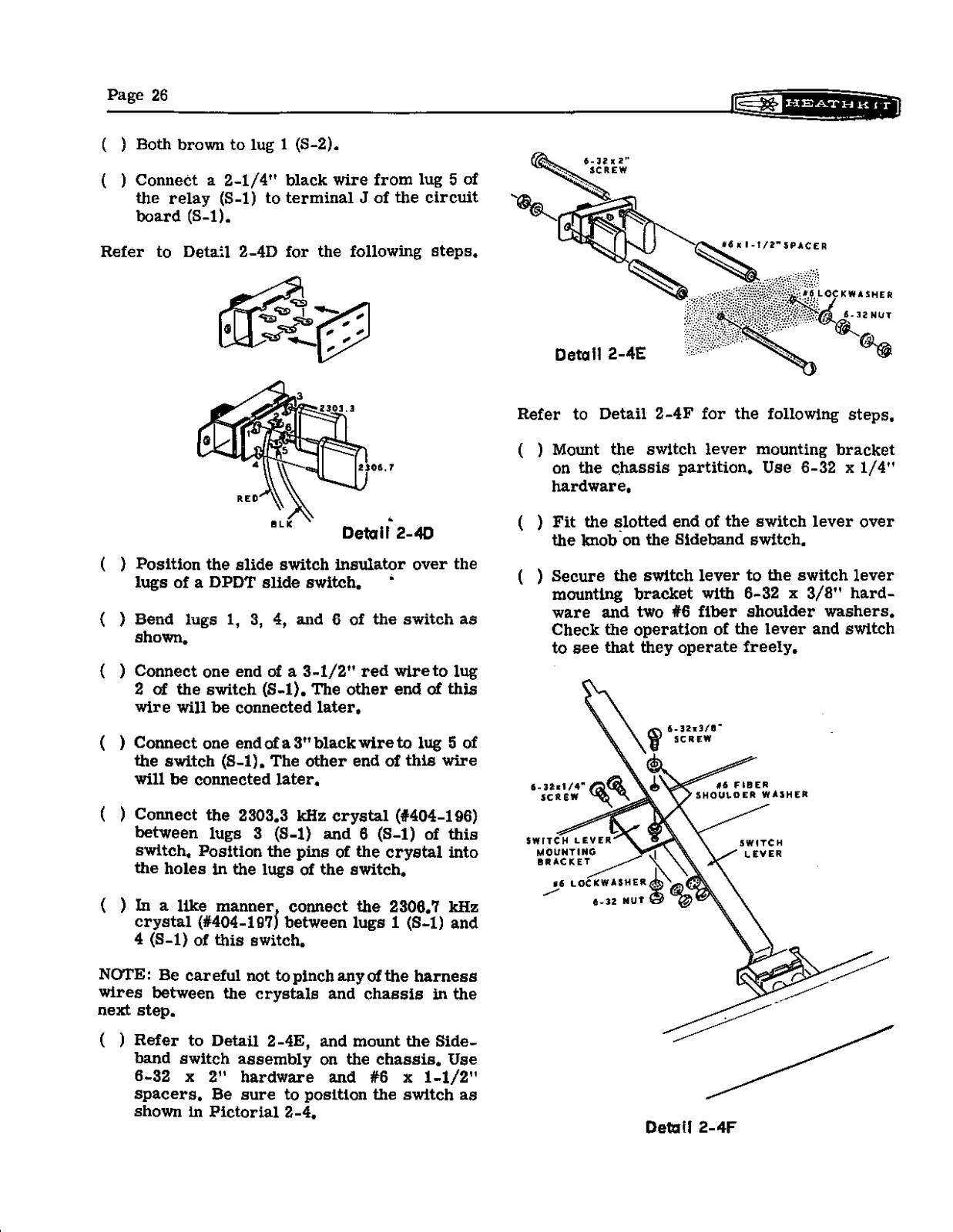 HEATHKIT HW-22a User Manual (PAGE 26)