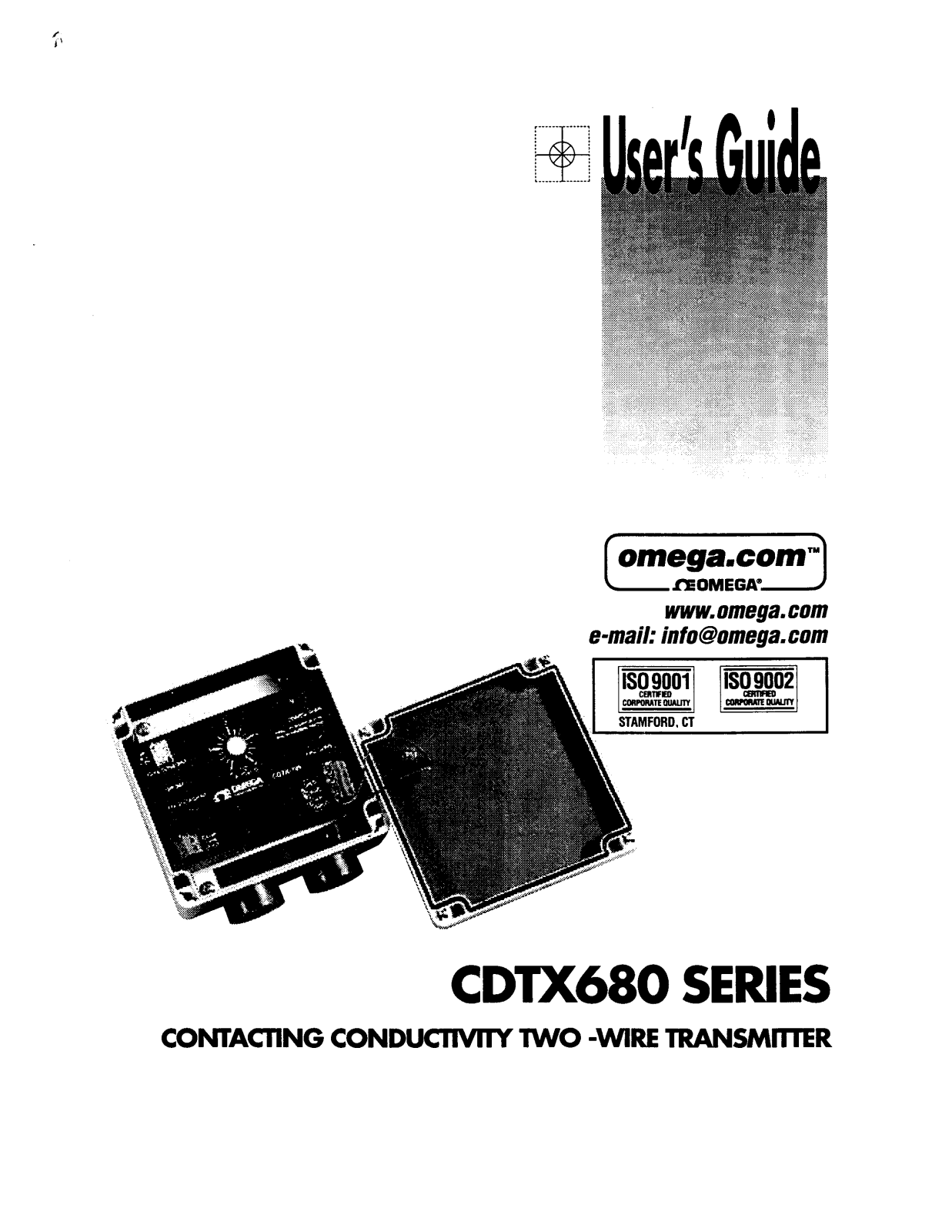 Omega Products CDTX680 Installation  Manual