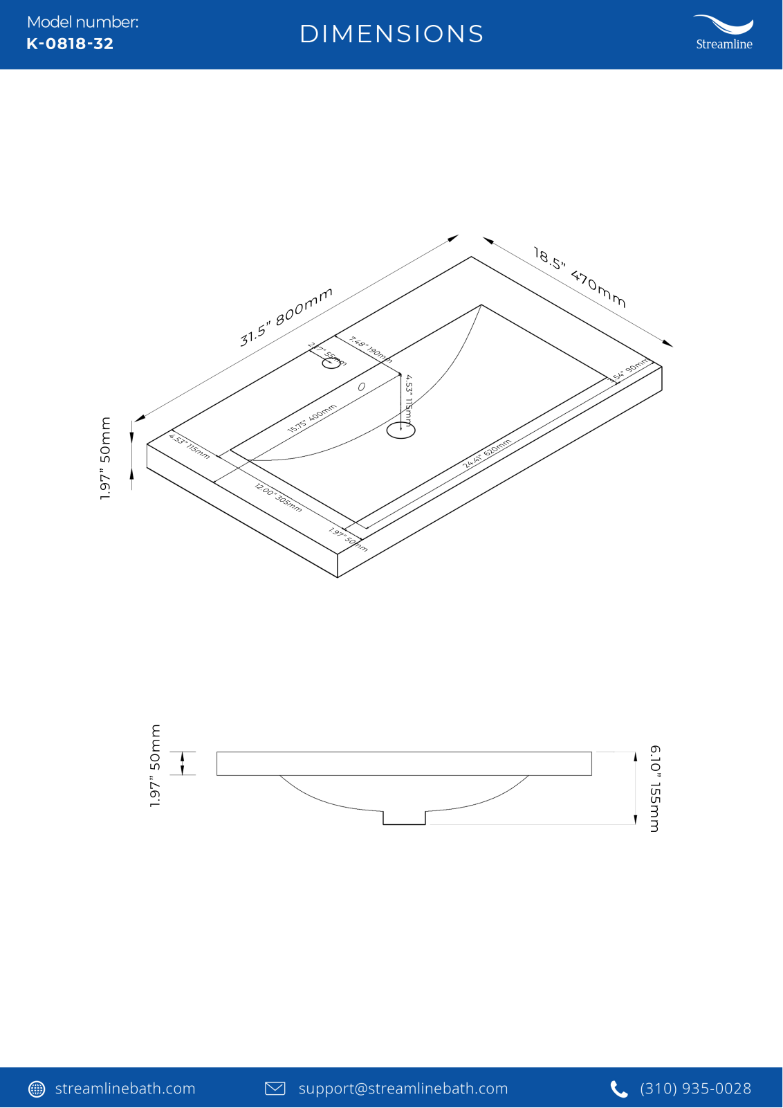 Streamline Bath SLBH7767 Specifications - ManualMachine.com