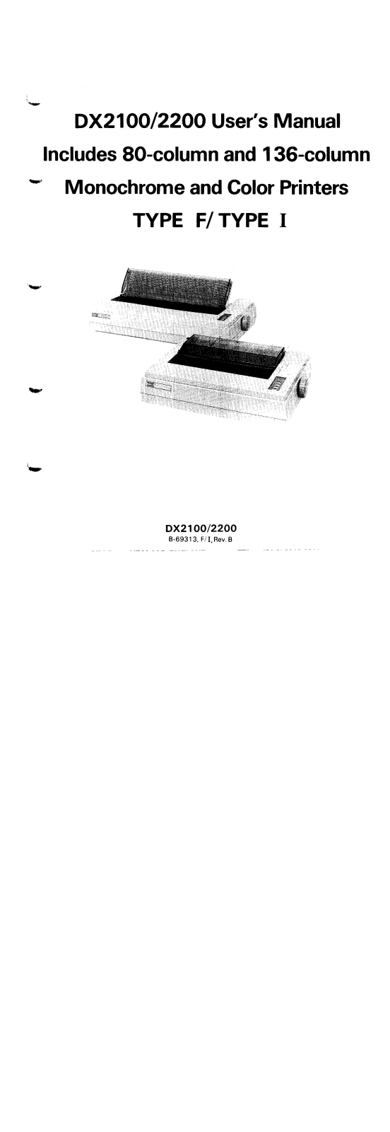 Fujitsu DX2100, DX2200 User Manual