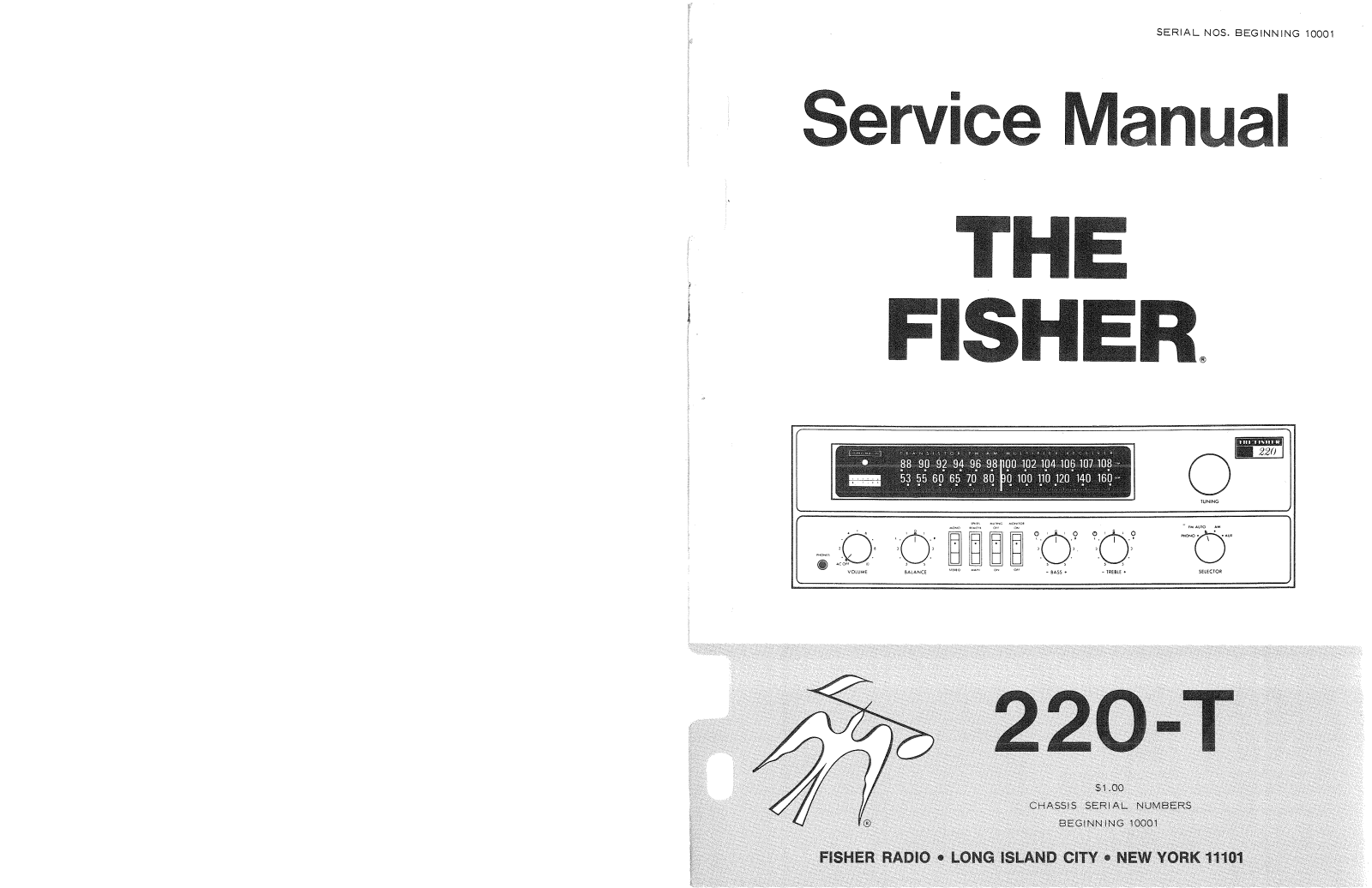 Fisher 220-T Service manual