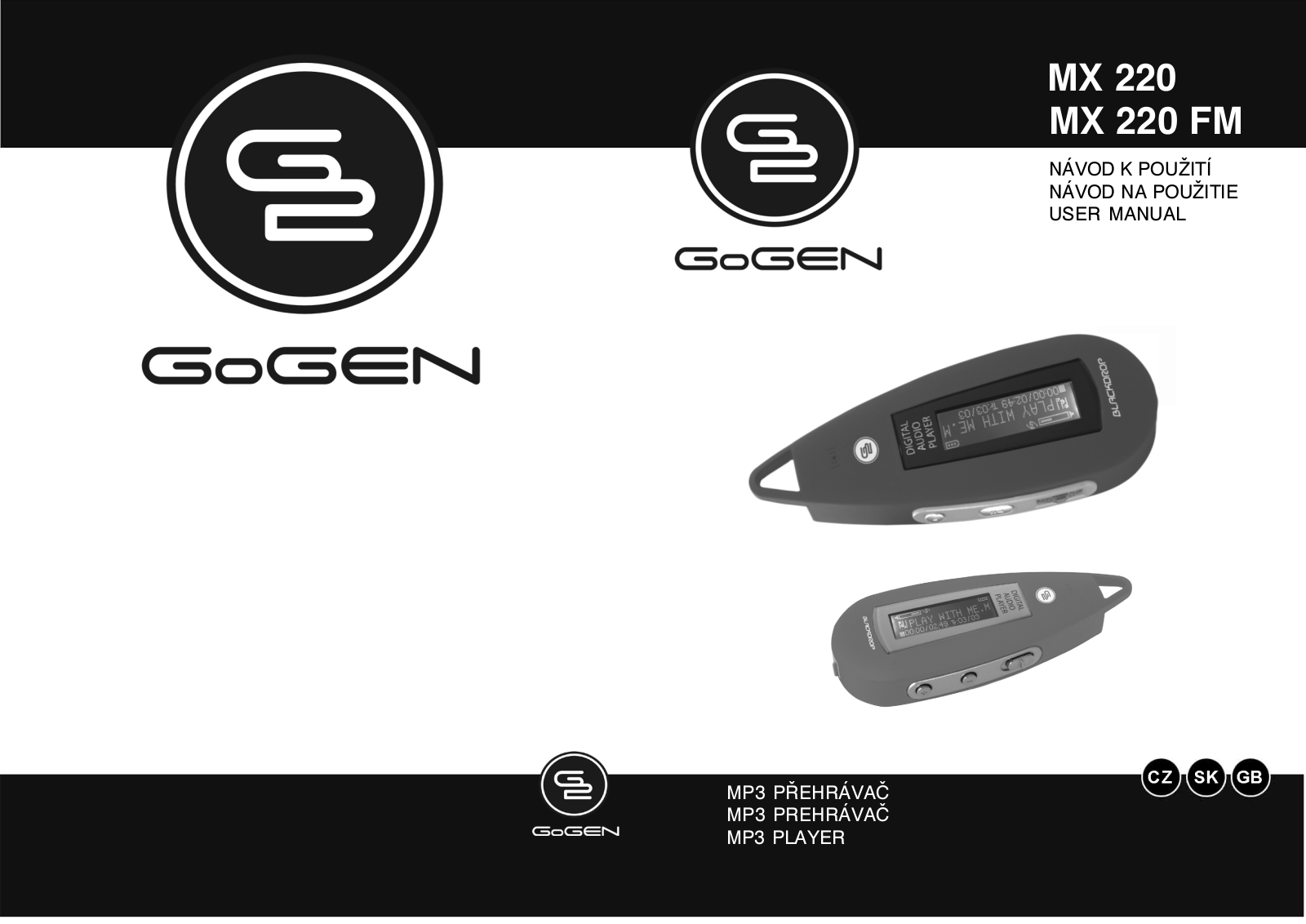 Oxygen MX 220 FM, MX 220 User Manual