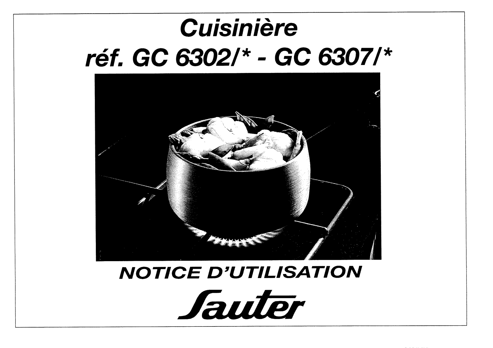 Sauter GC6302, GC6307 User Manual