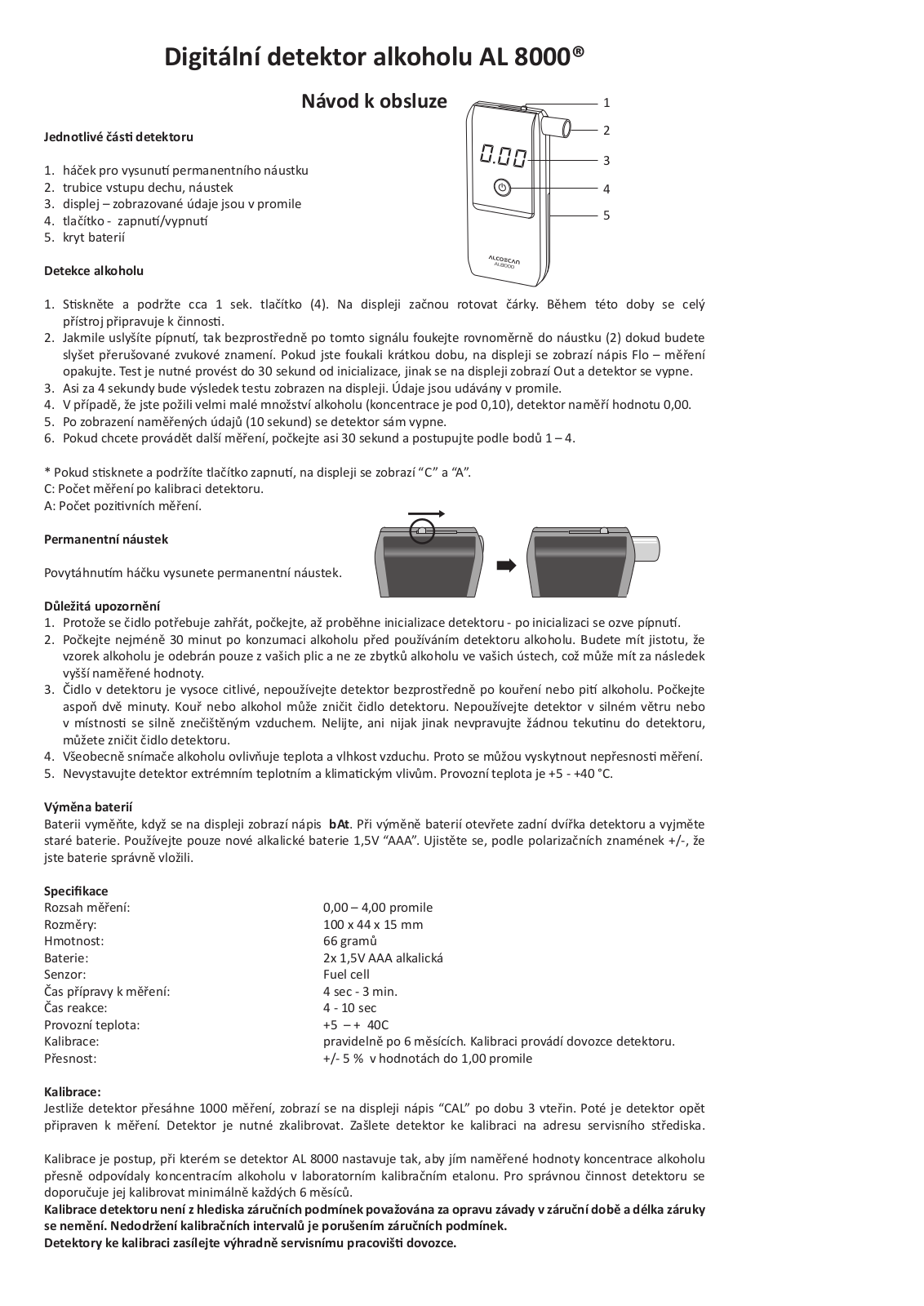 V-NET AL-8000 User Manual