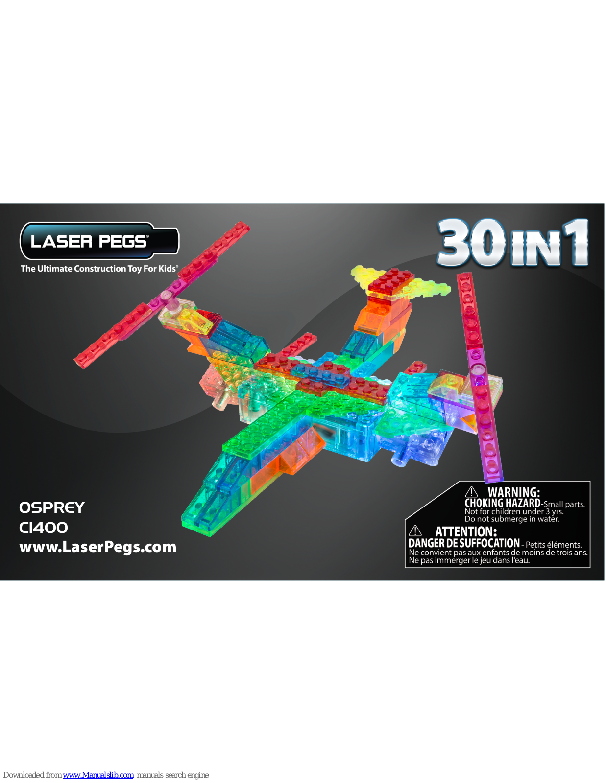 Laser Pegs OSPREY C1400 User Manual