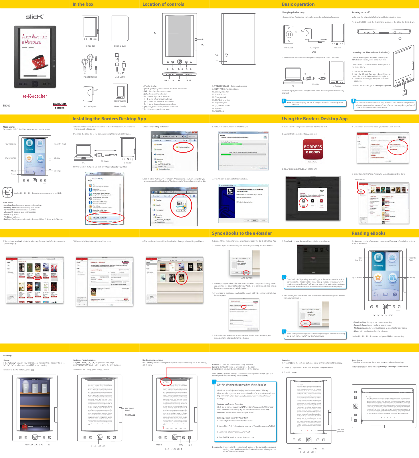 Slick ER700 User Manual