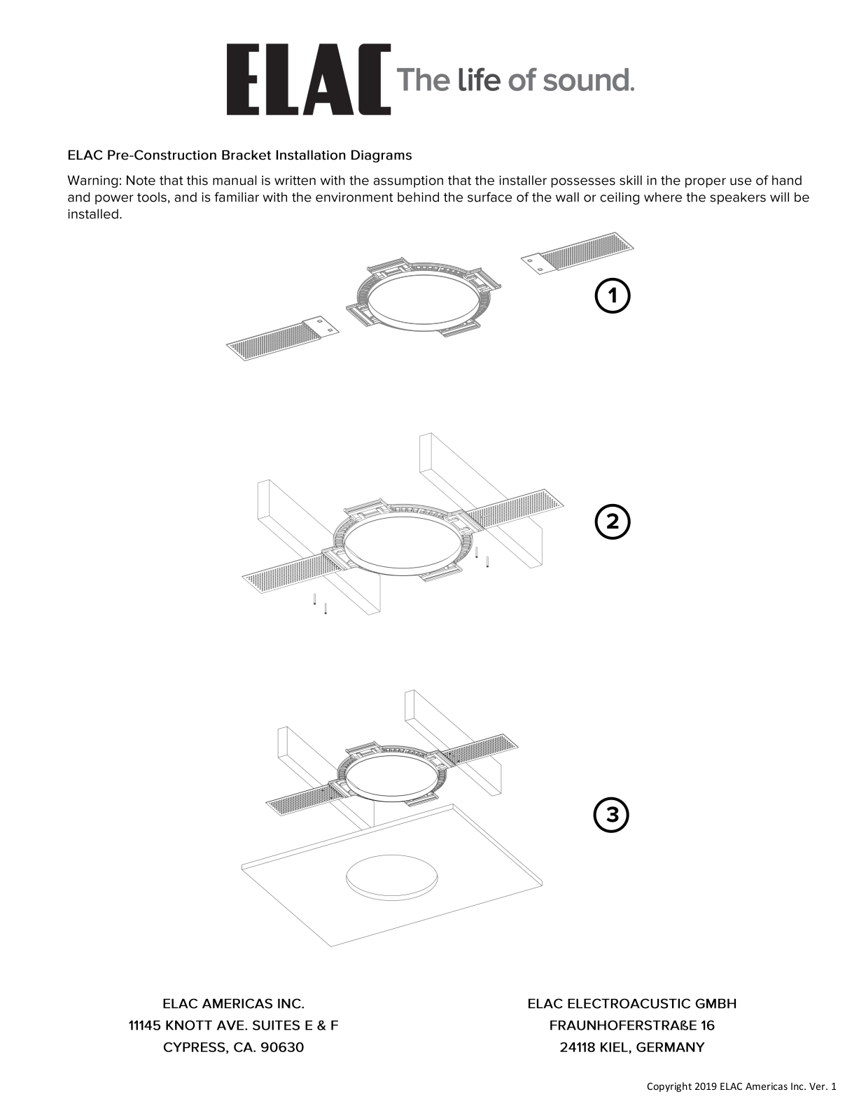 ELAC IC-IK31, IC-IK61, IC-IK81 User guide - ManualMachine.com