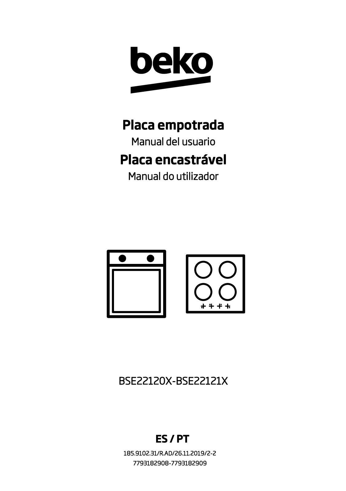 Beko BSE22120X, BSE22121X User manual