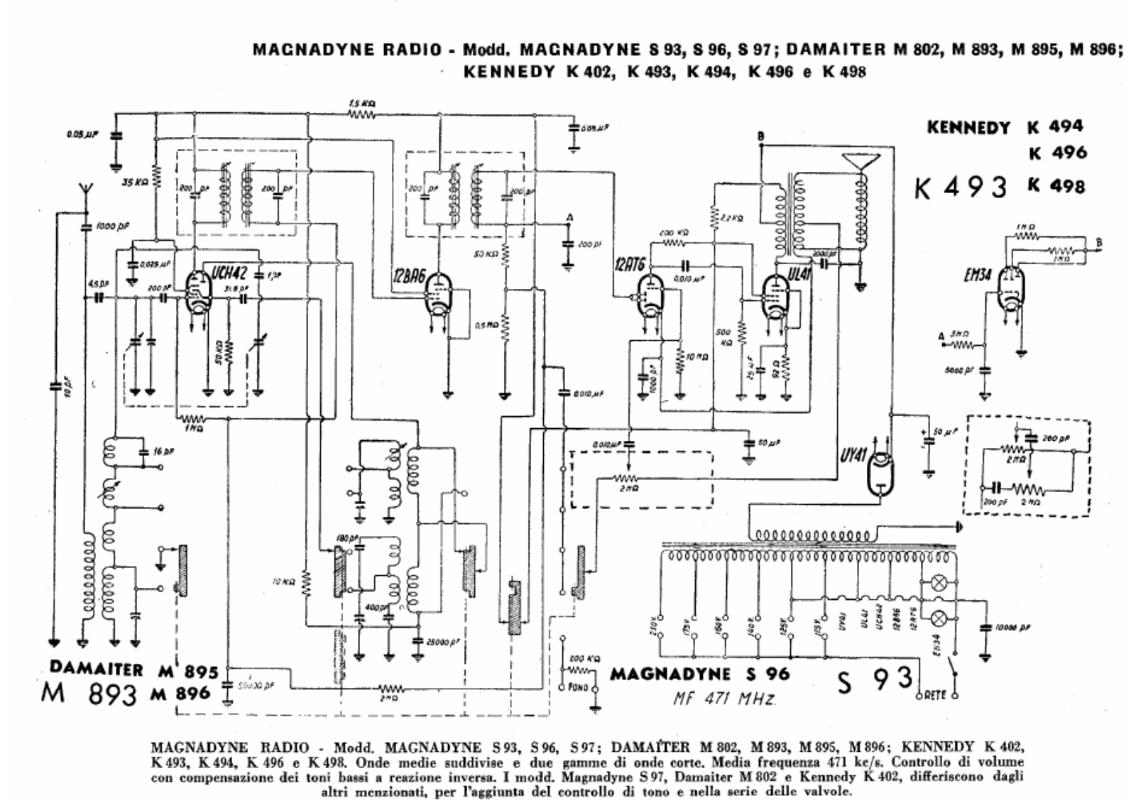 Damaiter m802, m893, m895, m896 schematic