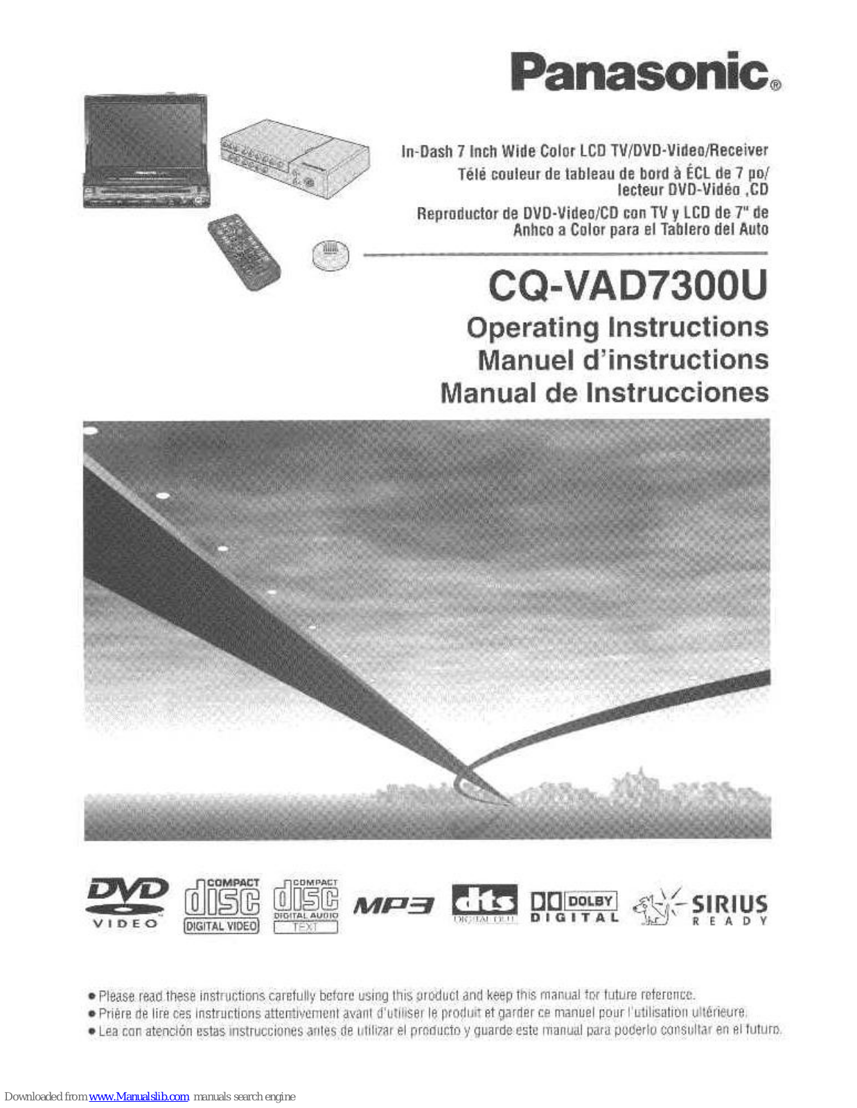 Panasonic F-YCL17N Operating Manual