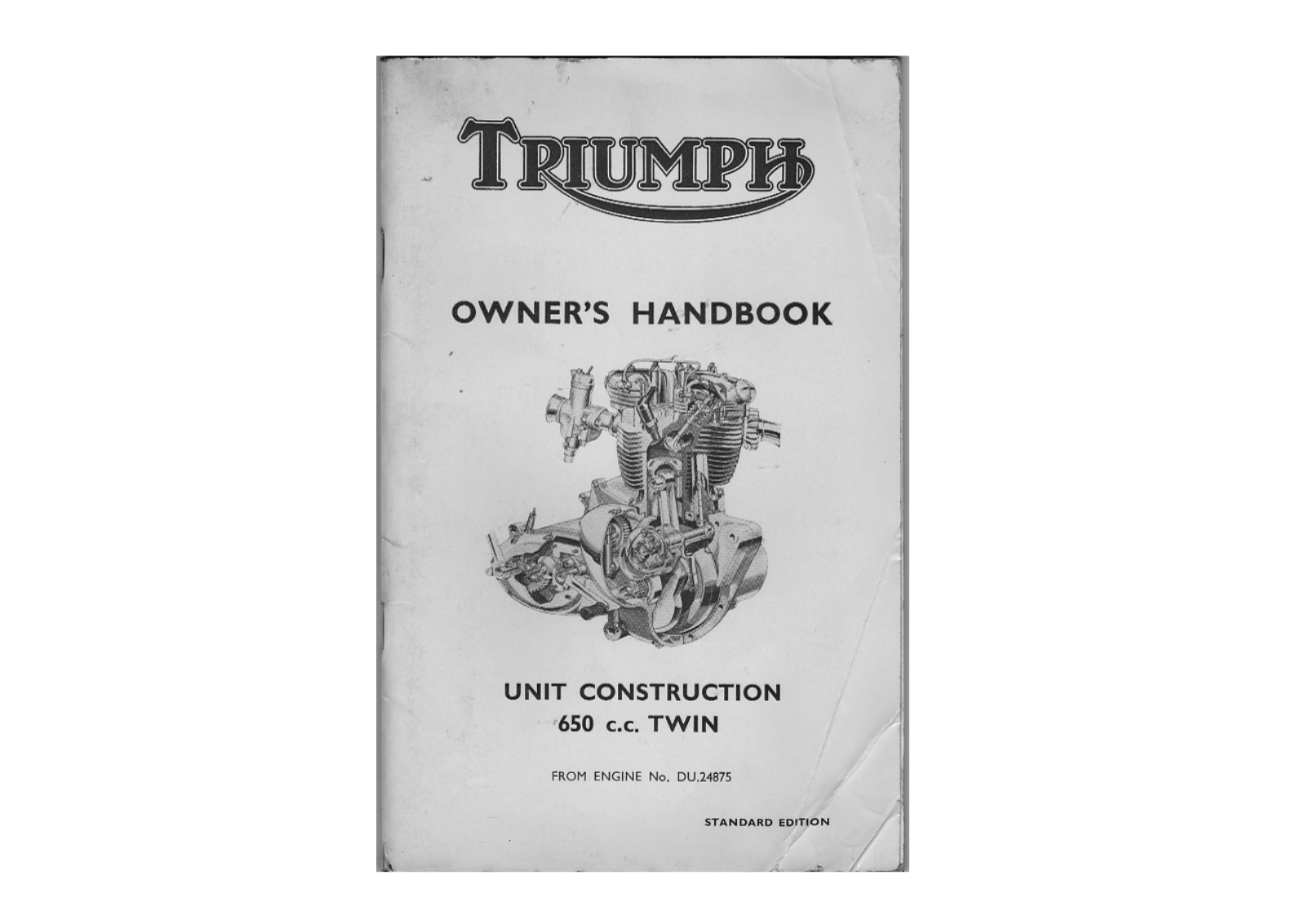 Triumph 650 Twin Owner's manual