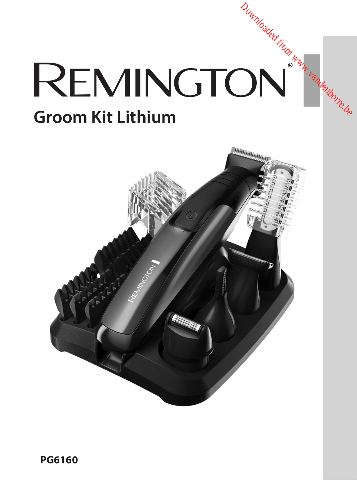 REMINGTON PG6160 User Manual