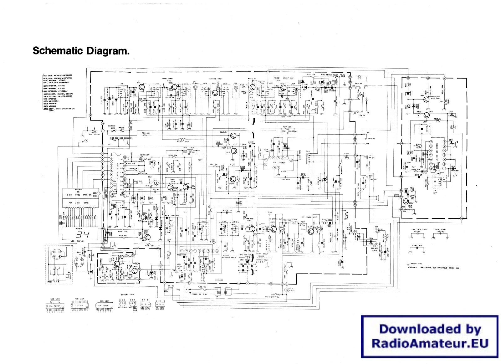 Alan 34 Schematic