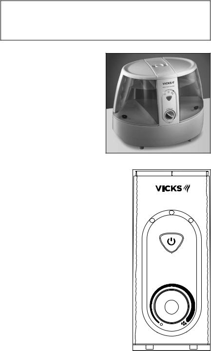 Vicks V790N Owner's Manual