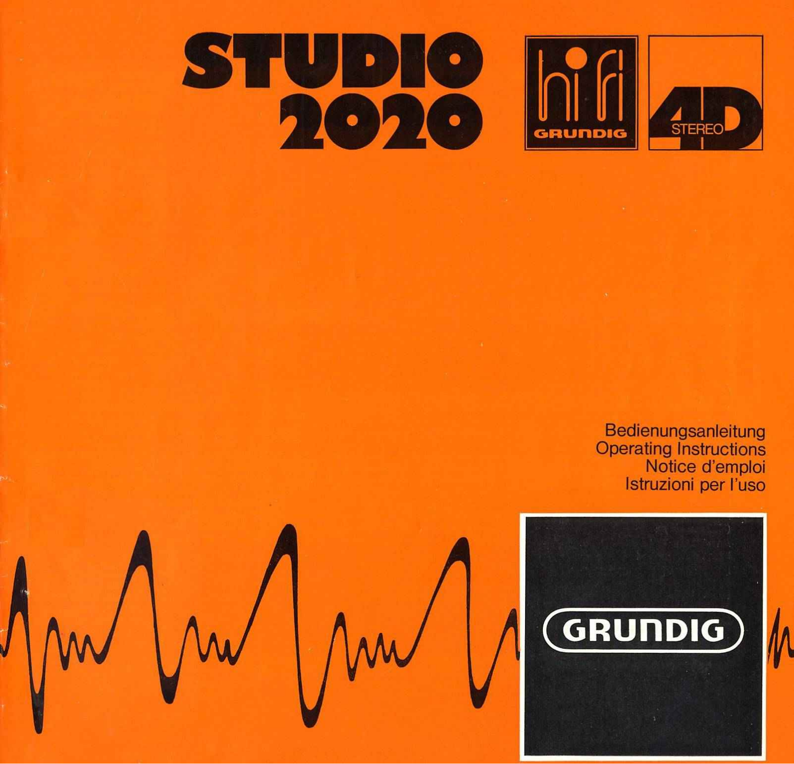 Grundig 2020 Service Manual