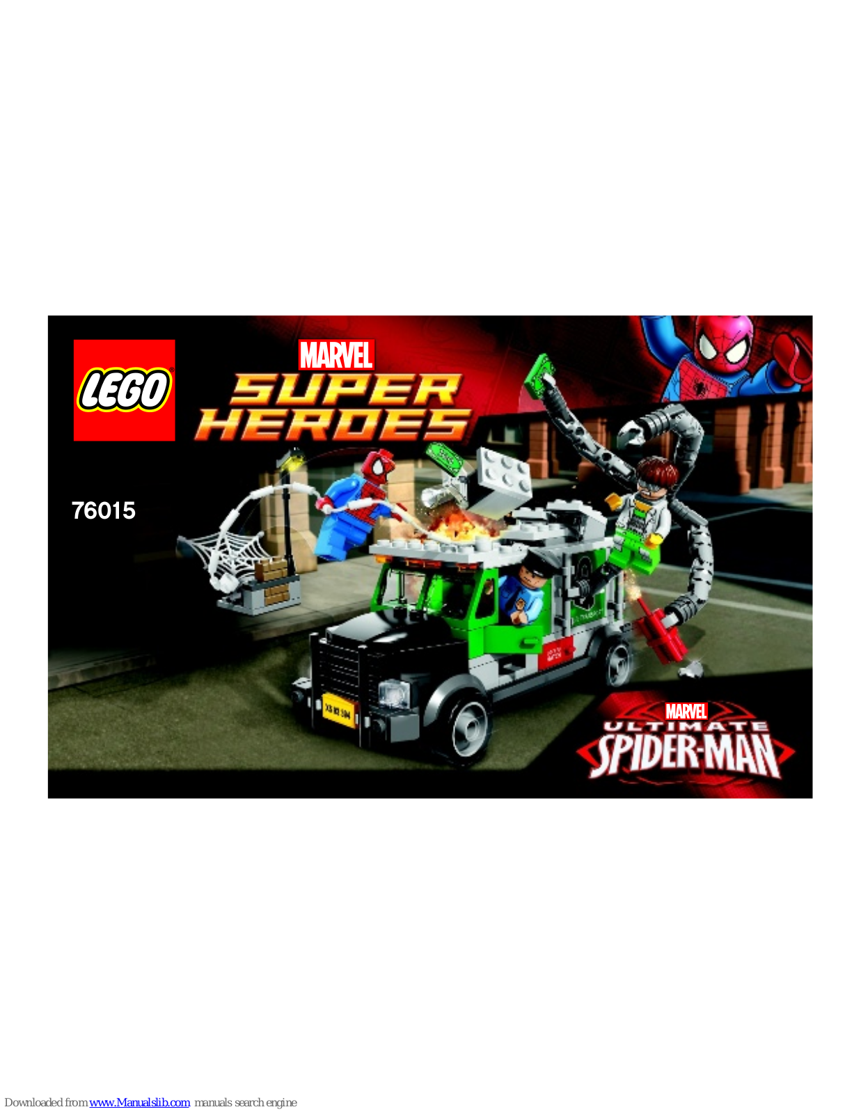 LEGO Marvel Super heroes 76015 Assembly Manual