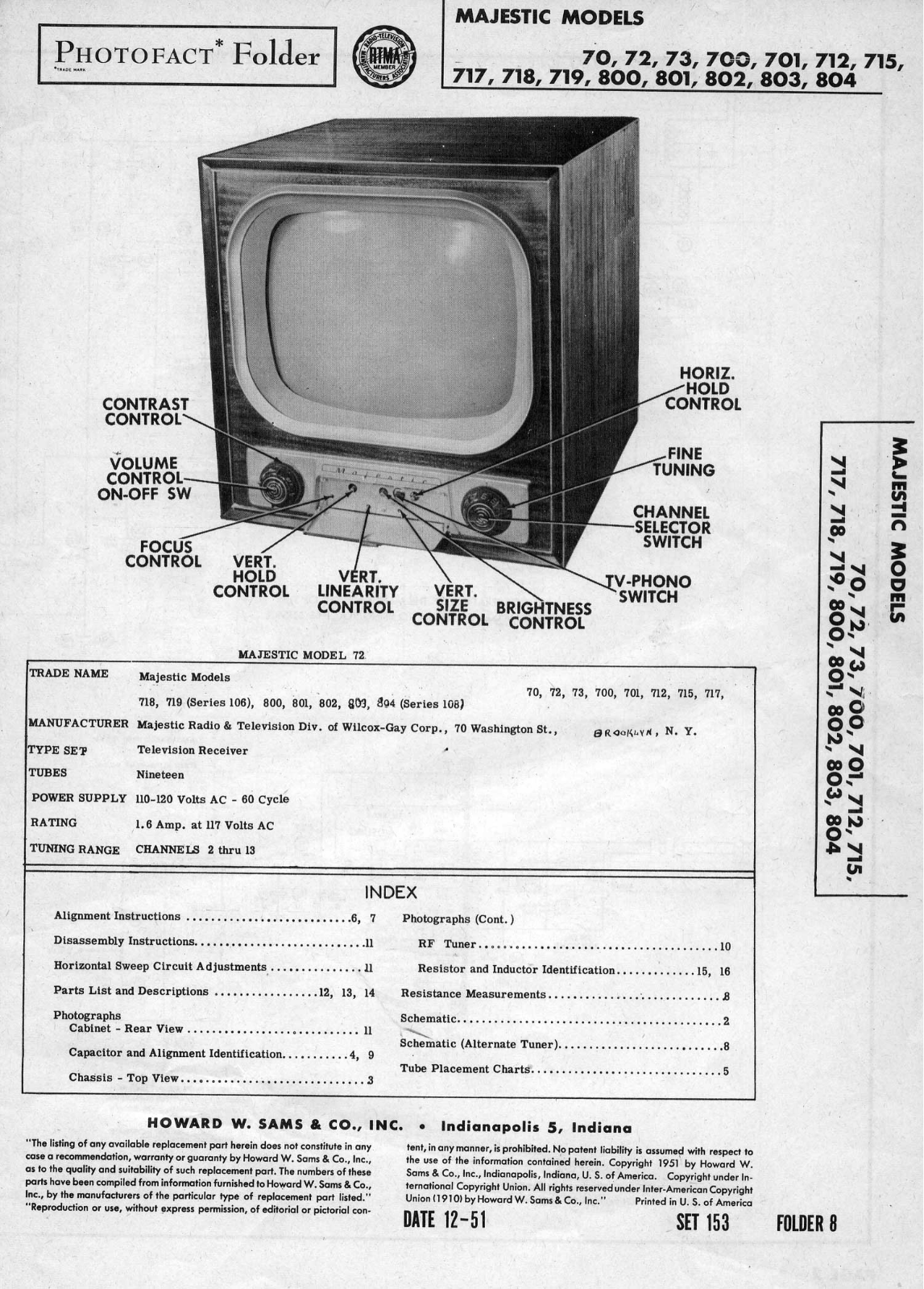 Majestic 70 schematic