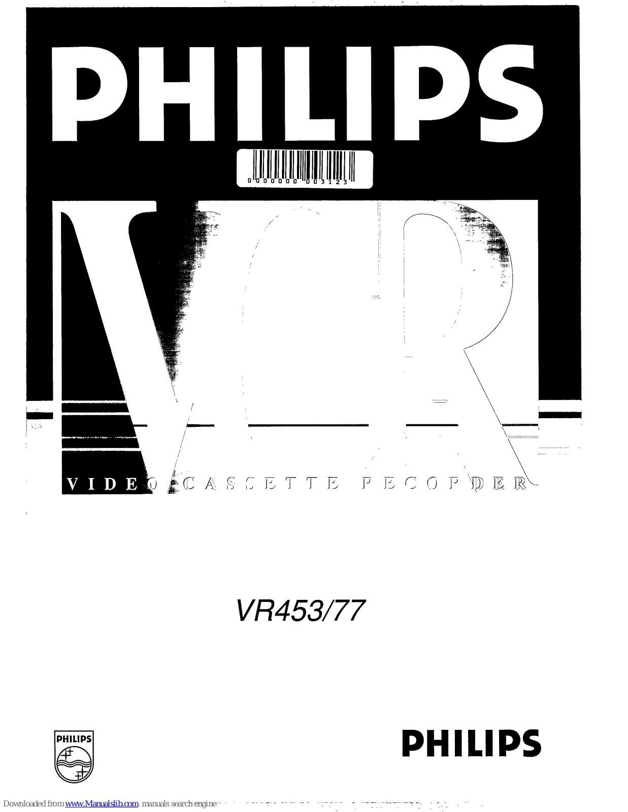 Philips VR453/77 User Manual