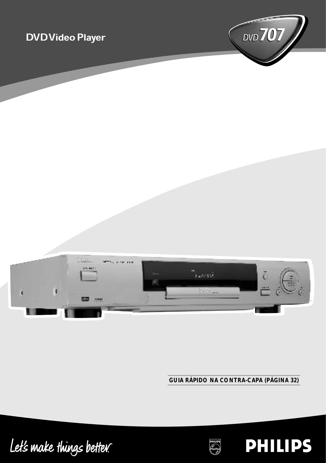 Philips DVD707/782 User Manual