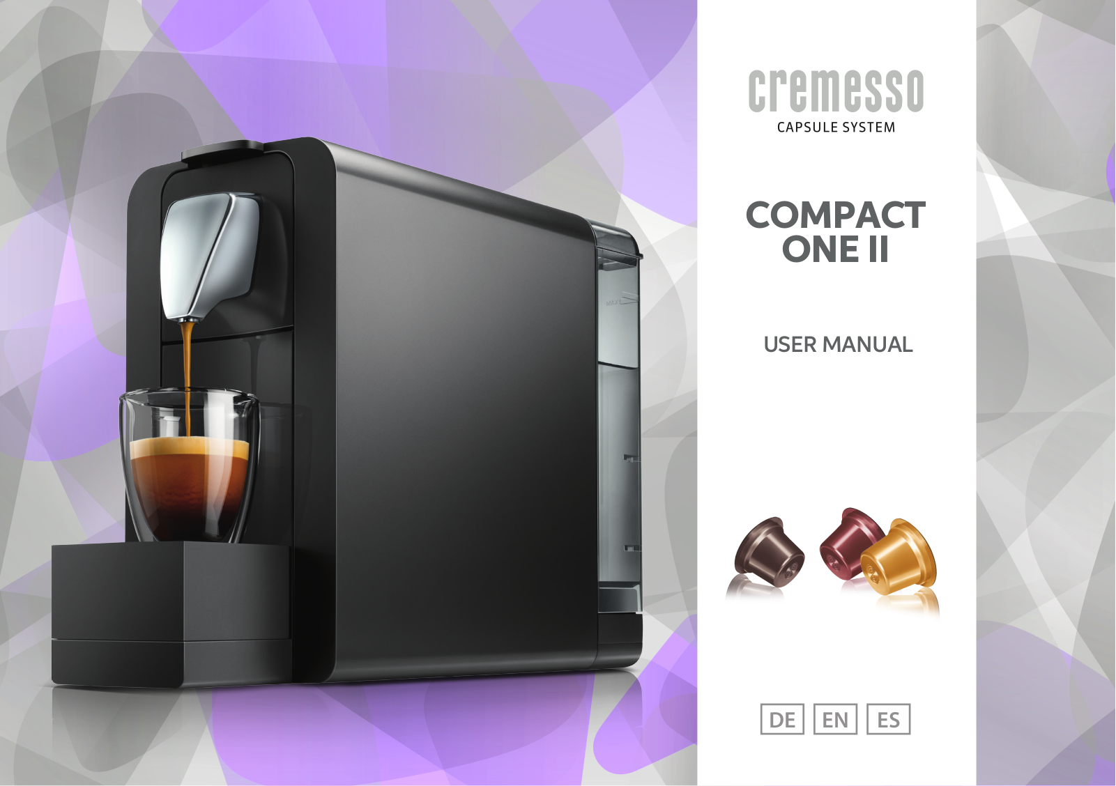 Cremesso COMPACT ONE II User Manual