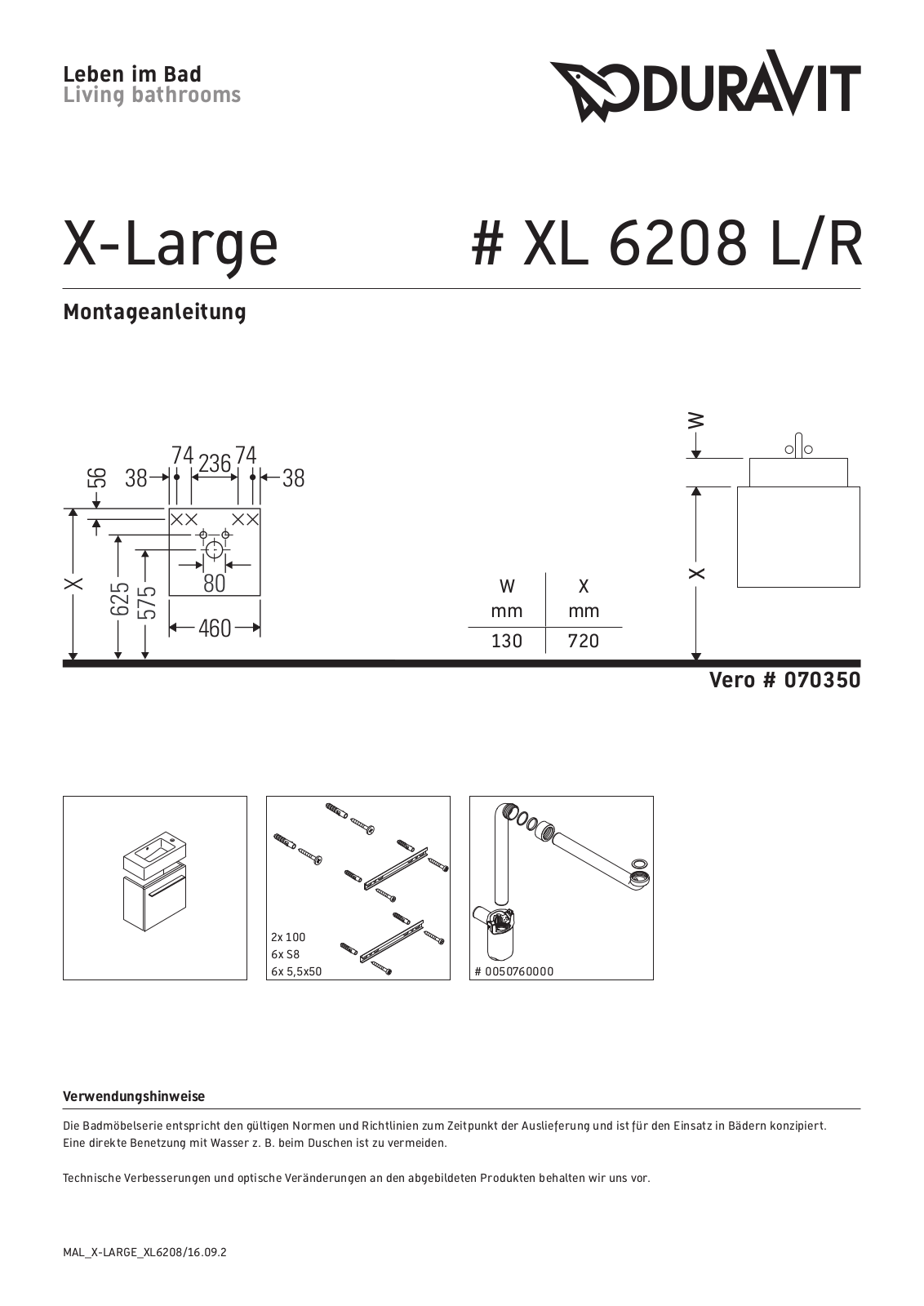 Duravit CBWE1773 Installation & Assembly - ManualMachine.com