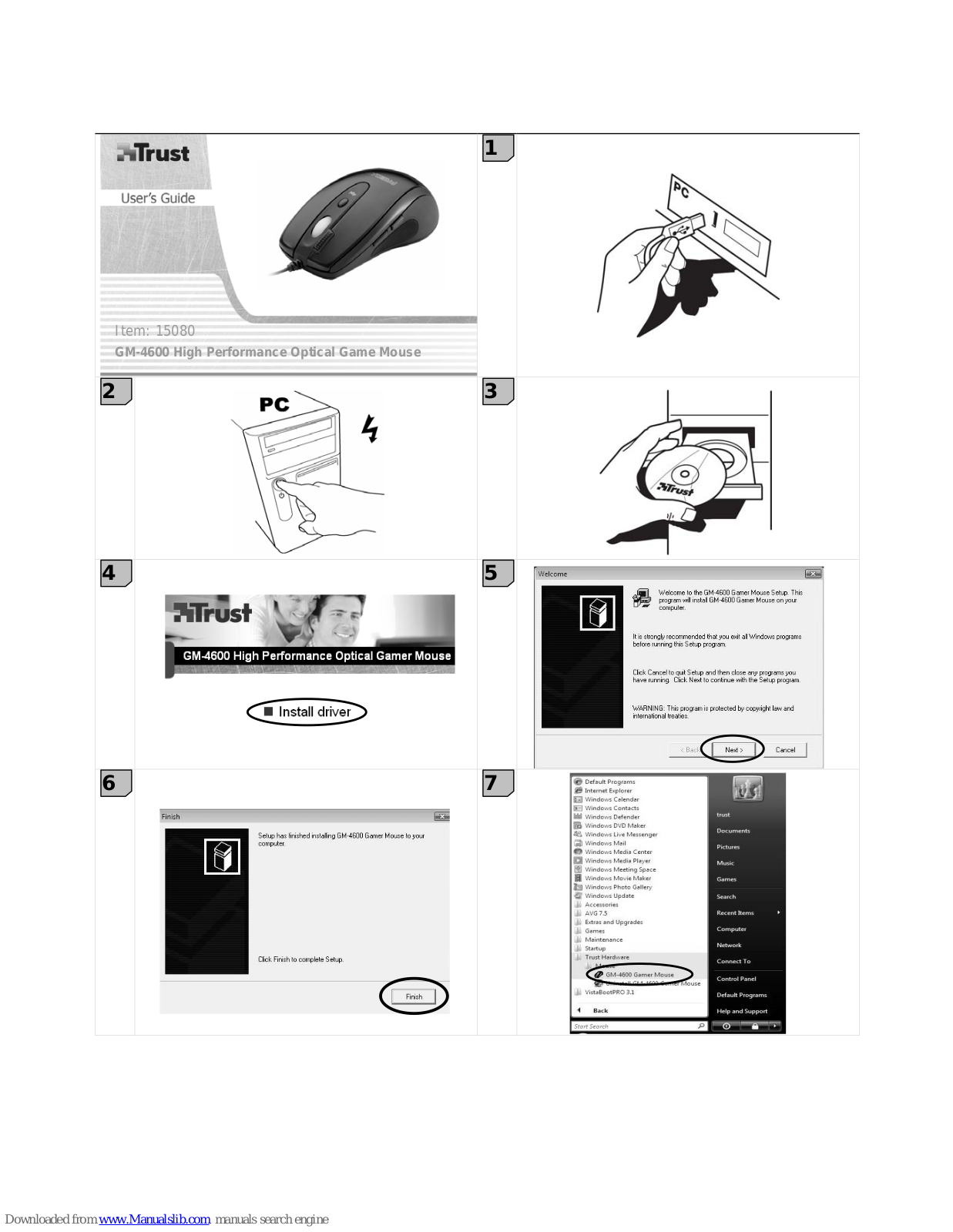 Trust GM-4600 User Manual