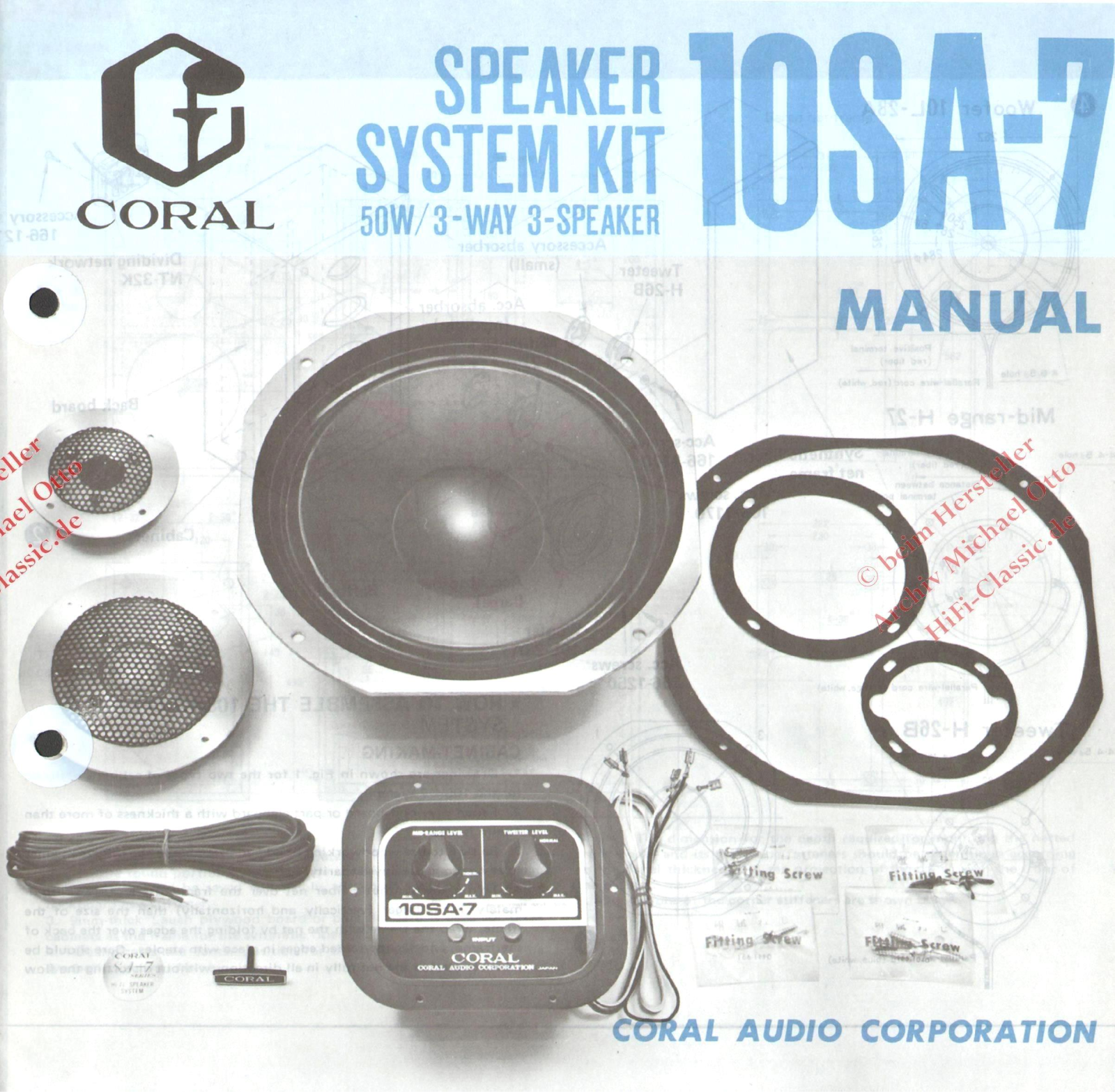 Coral 10SA-7 User guide - ManualMachine.com