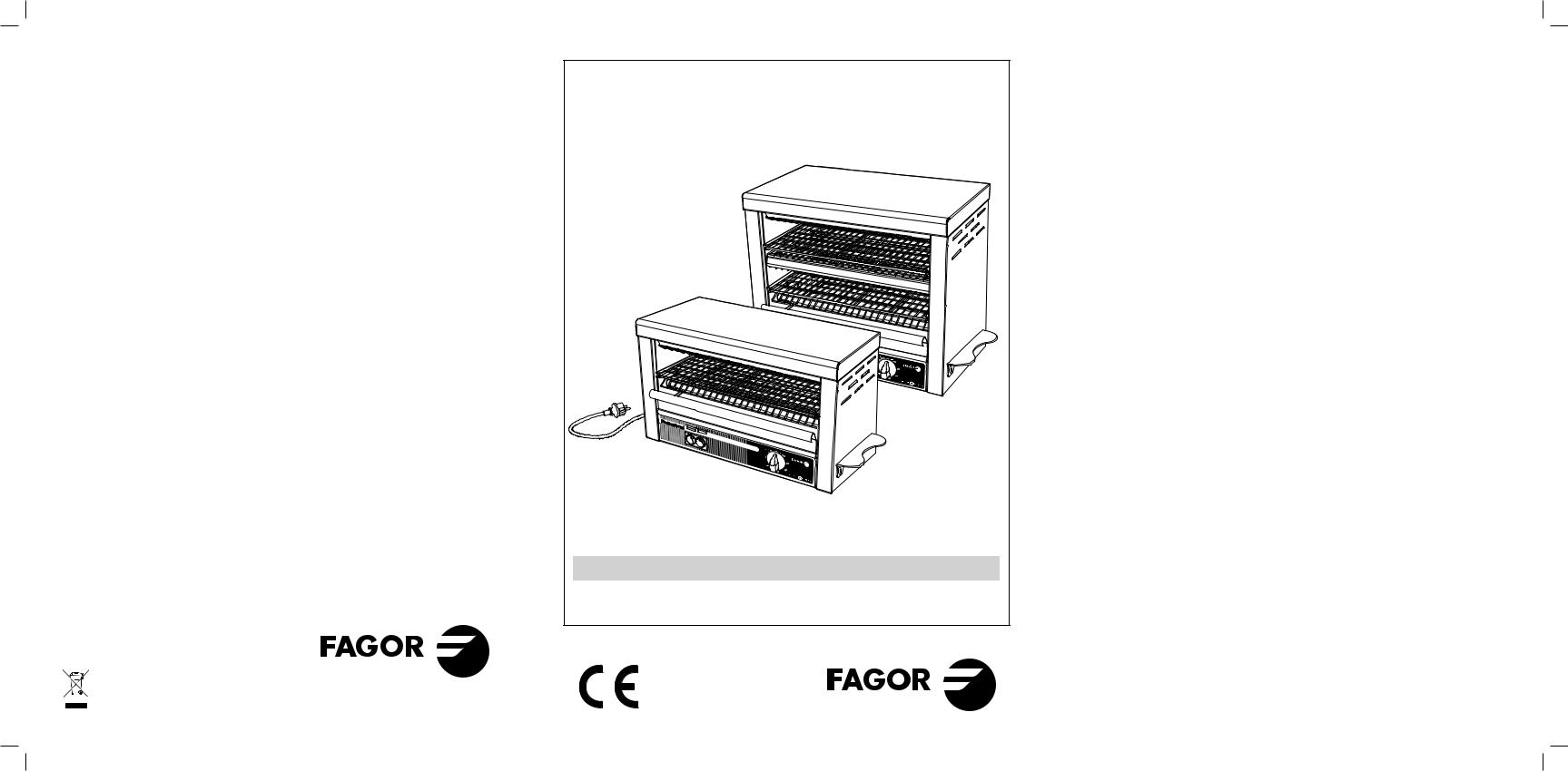 Fagor TTP-2P User Manual