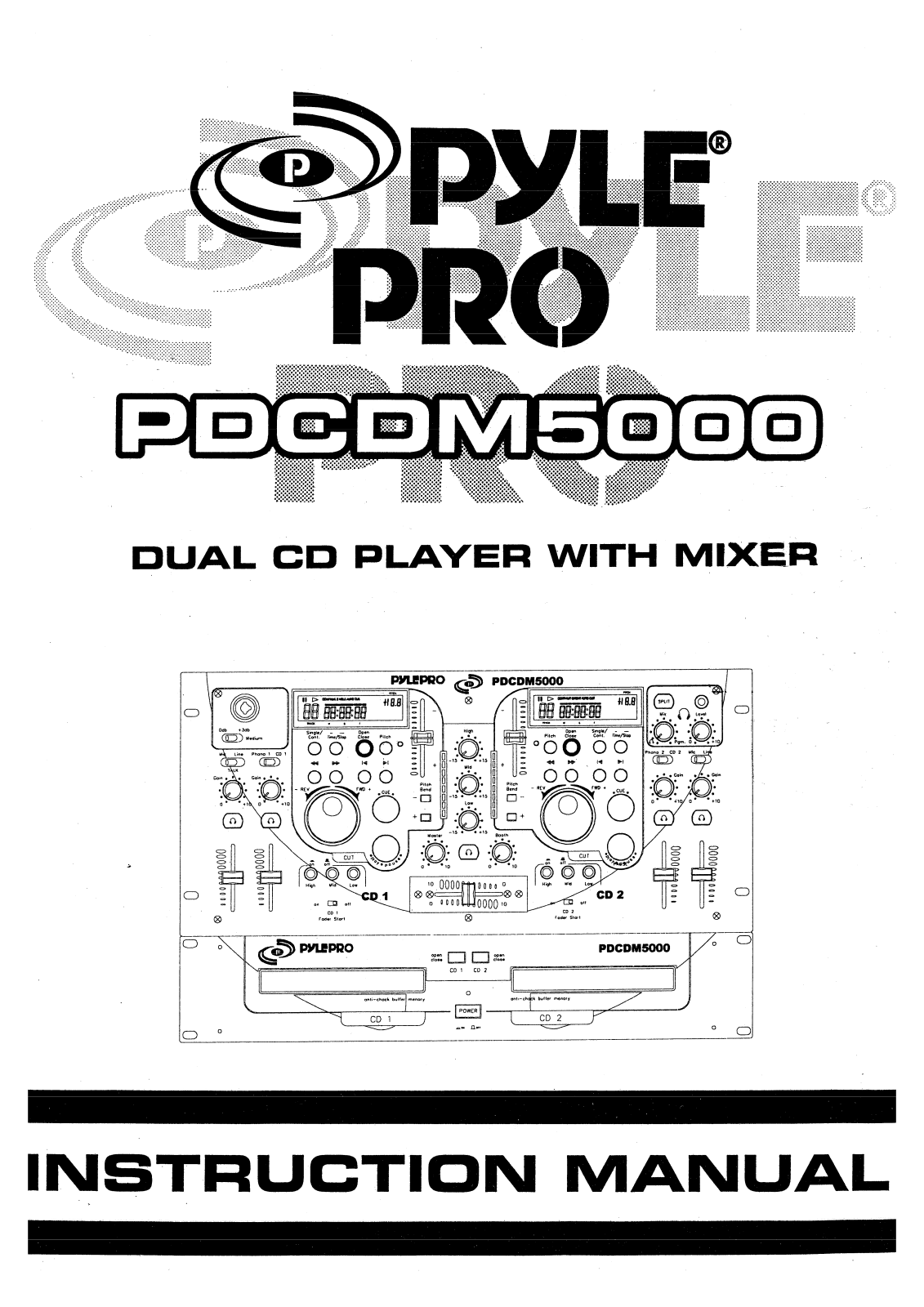 Pyle PDCDM5000 User Manual