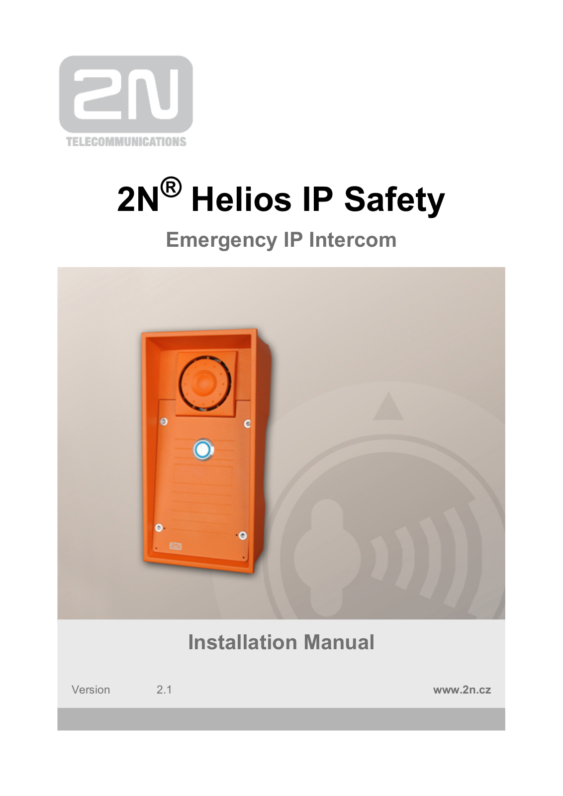 2N Helios IP Safety User Manual