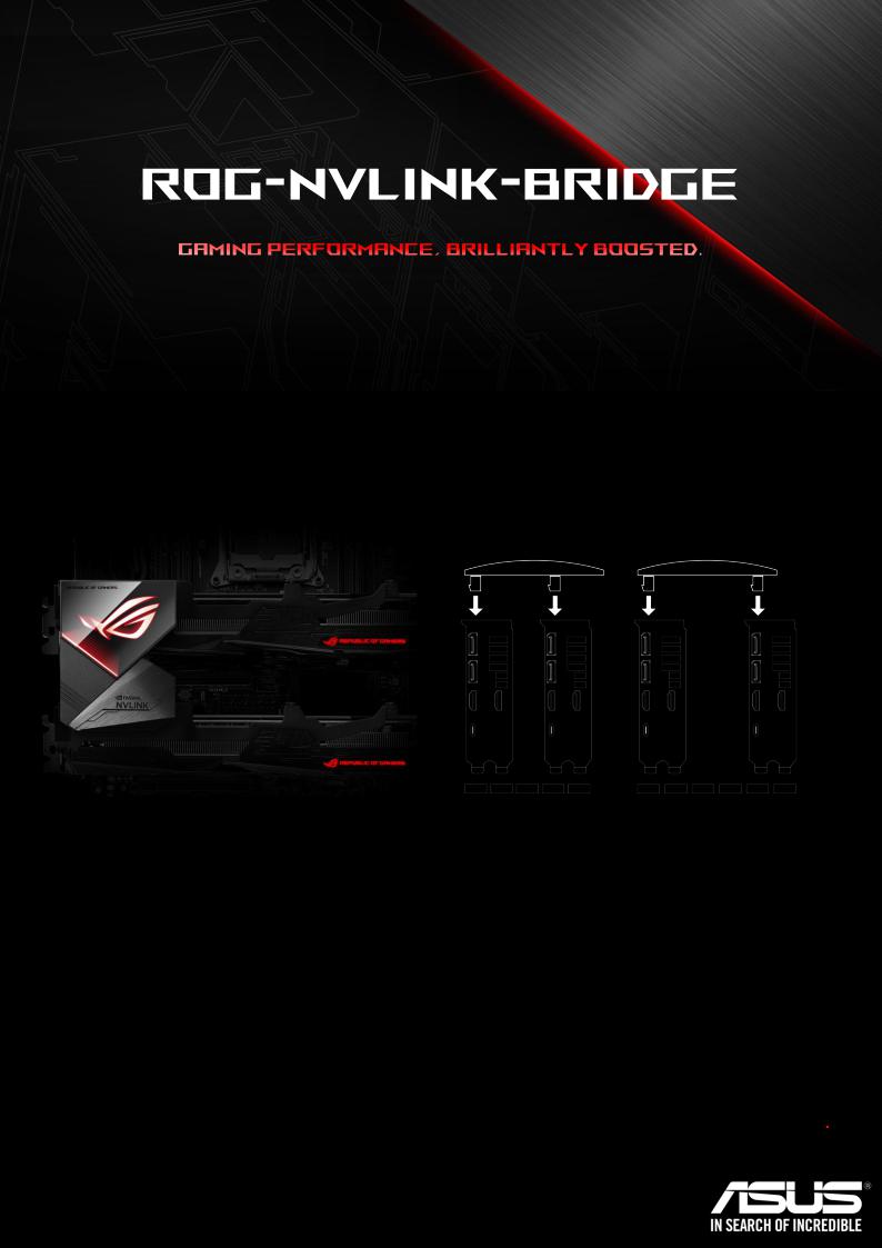 ASUS ROG-NVLINK NVLink-Bridge 3 slot User Manual