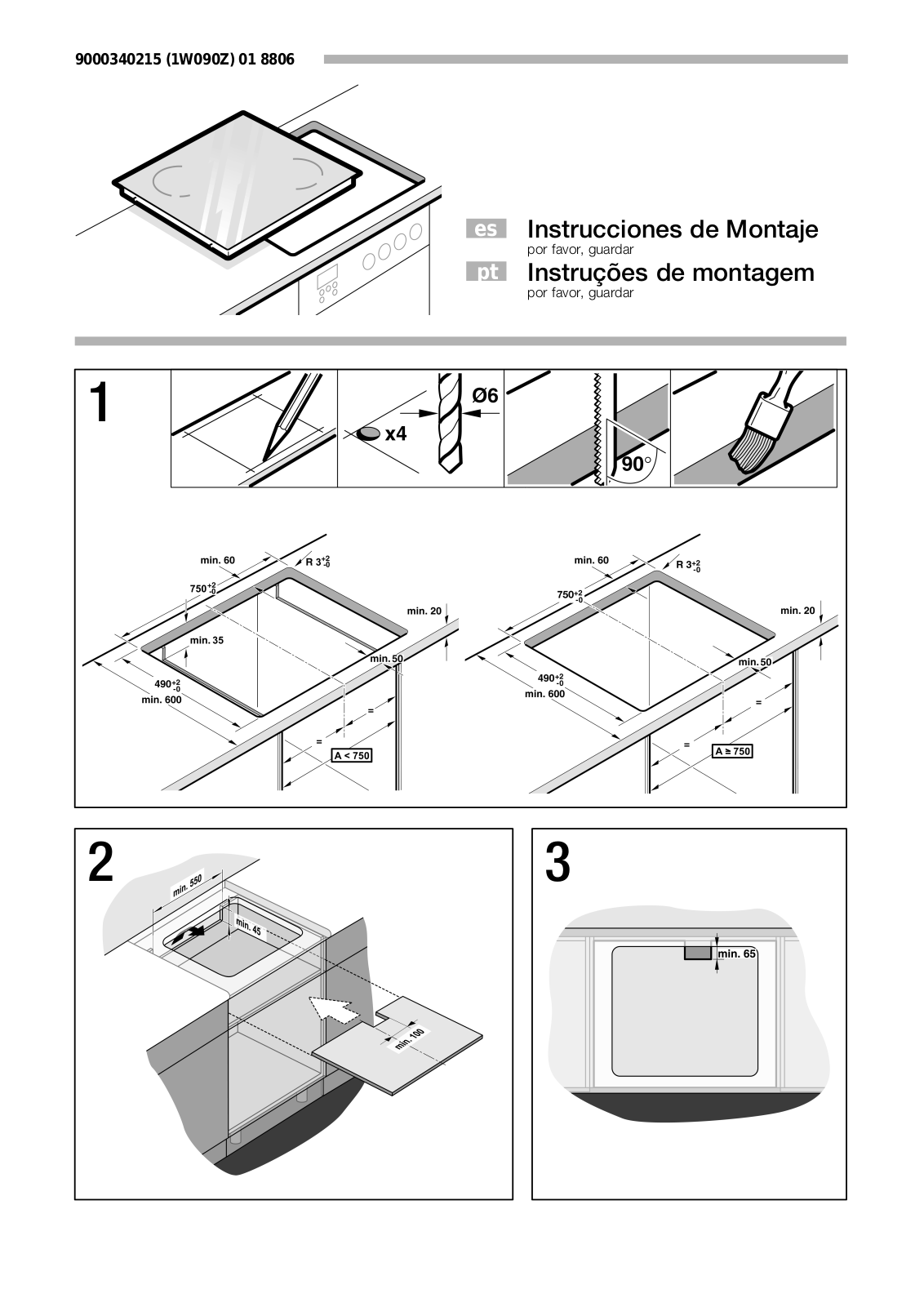 Balay 3EB950M, 3EB950L, 3EB957F User Manual