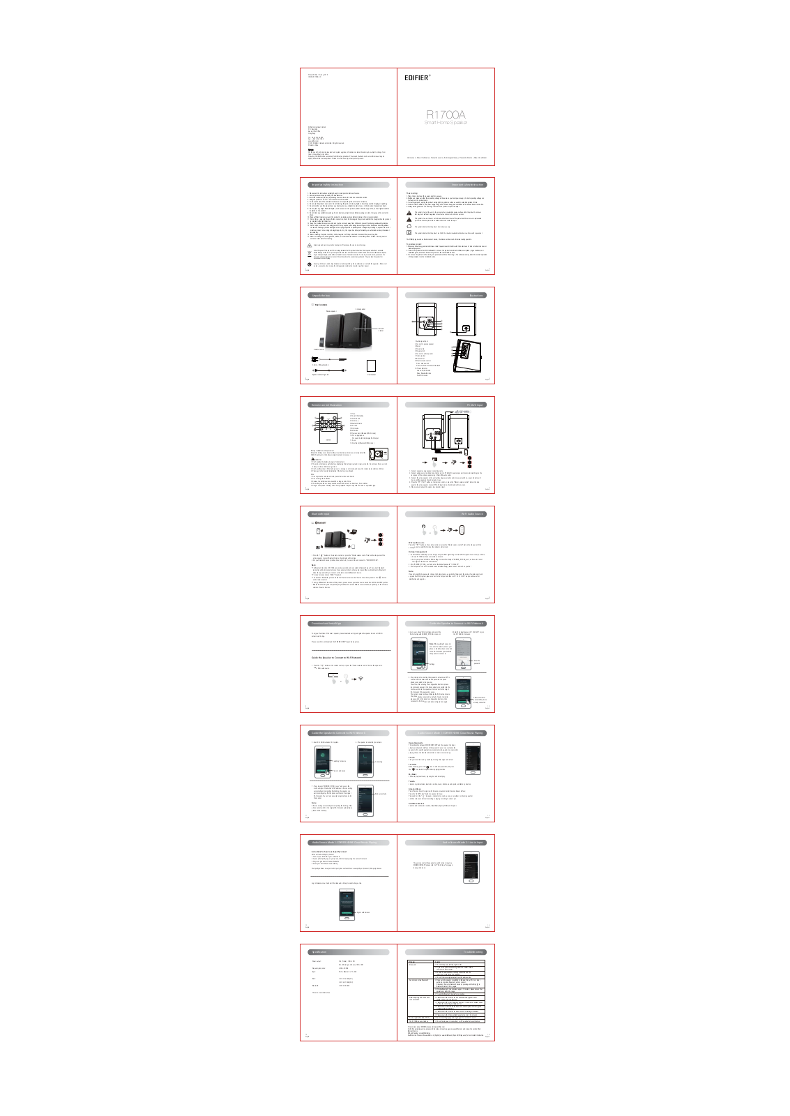 Edifier EDF76 User Manual