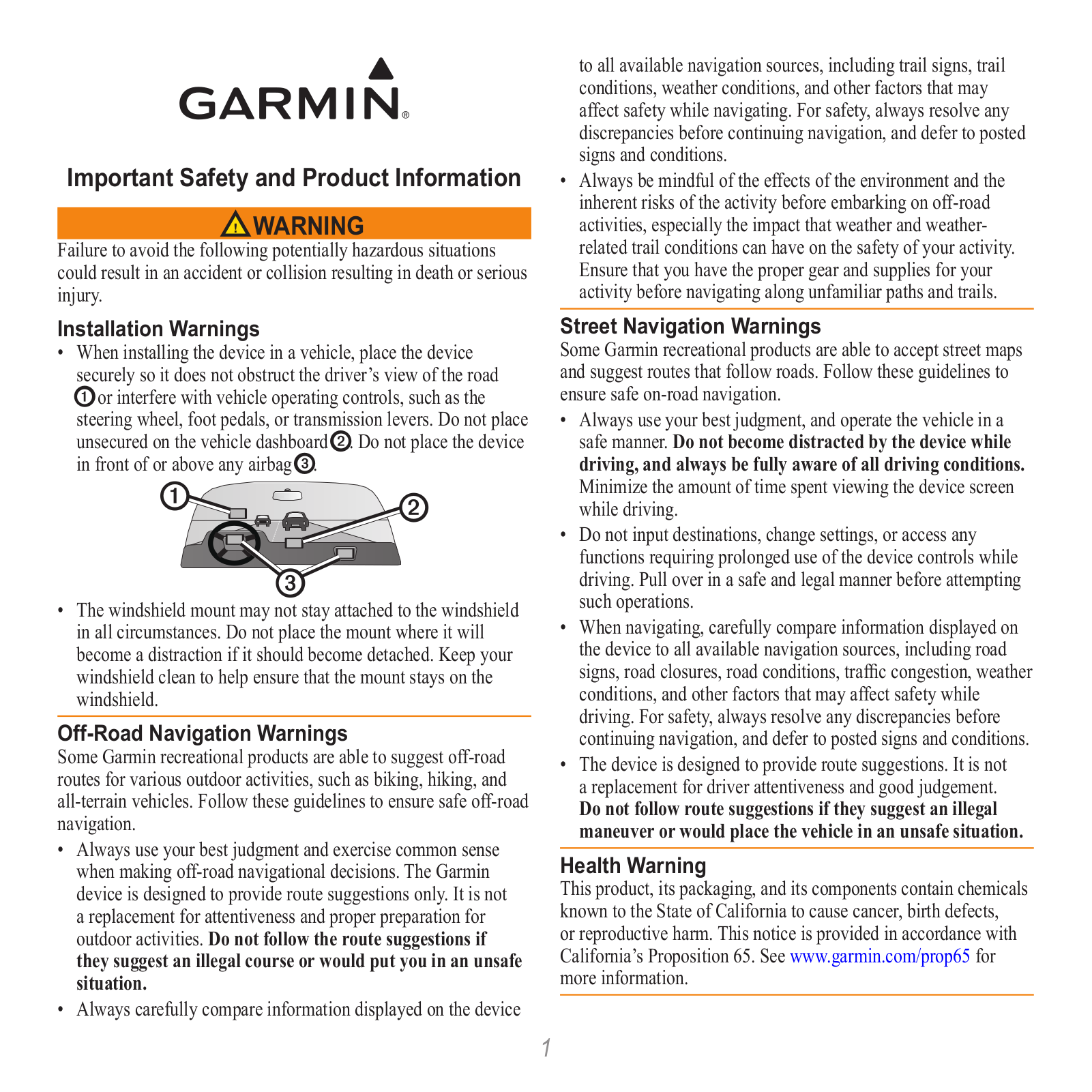 Garmin DC 50, Delta Sport Product Information