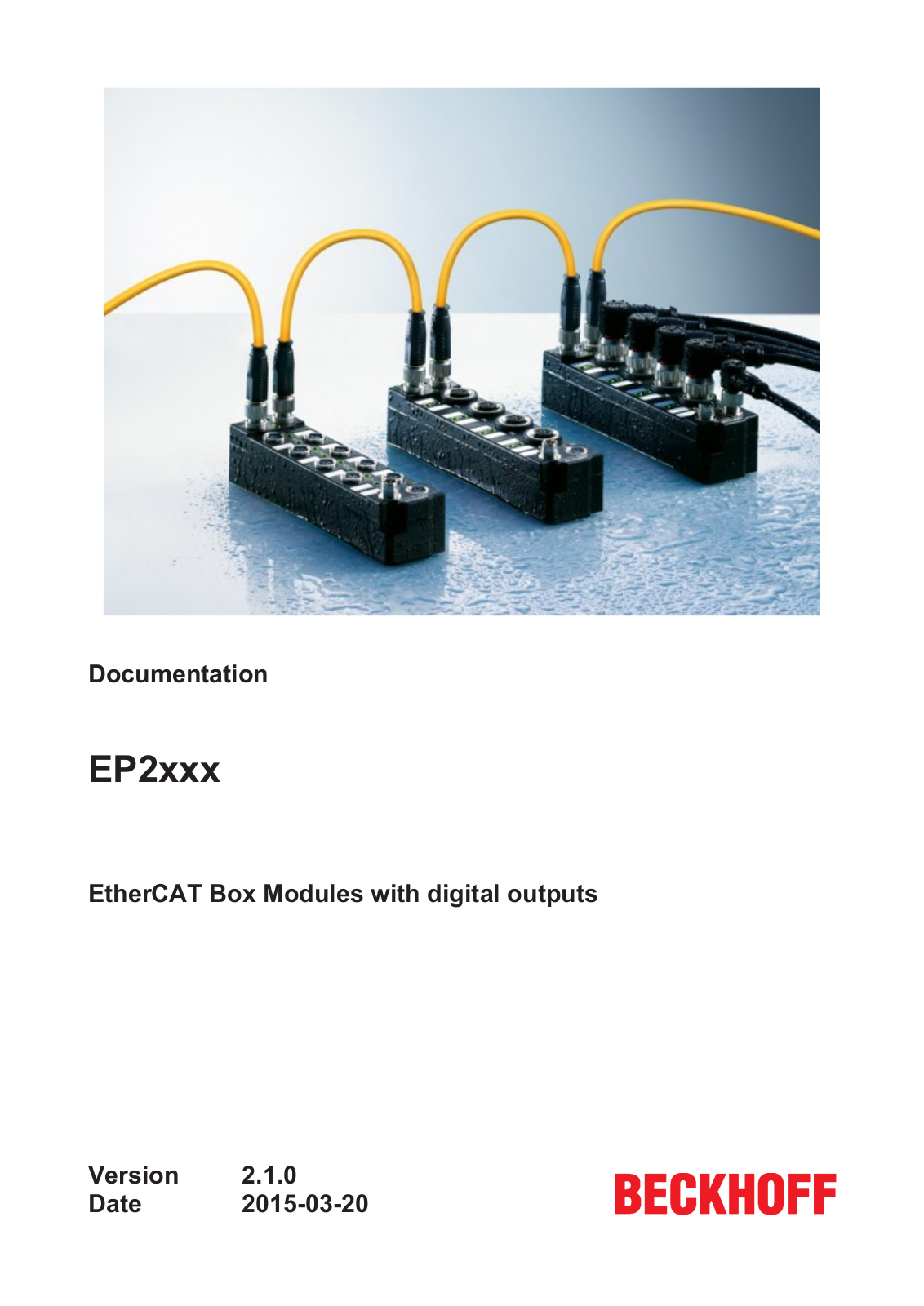 BECKHOFF EP2xxx User Manual