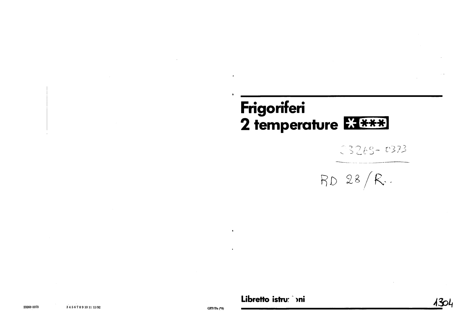 Rex RD28R User Manual