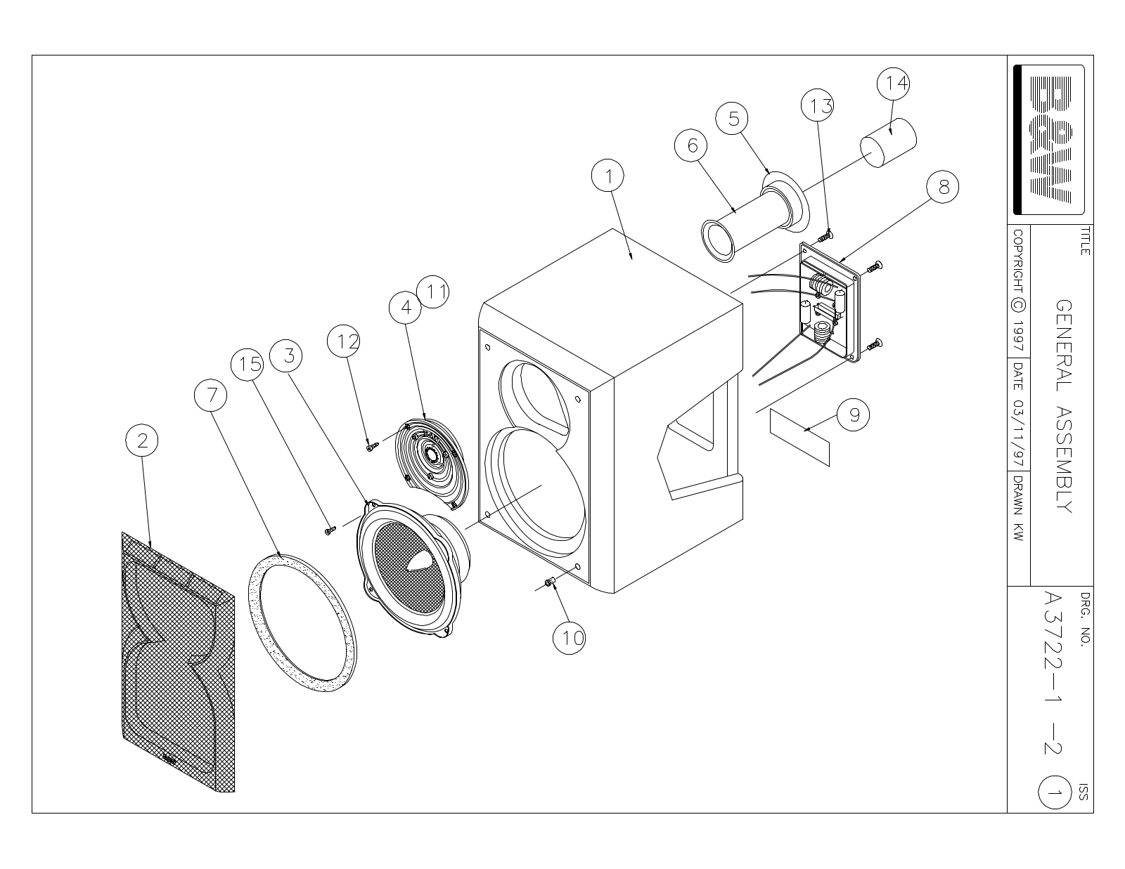 Bowers and Wilkins CDM-2-SE Service manual