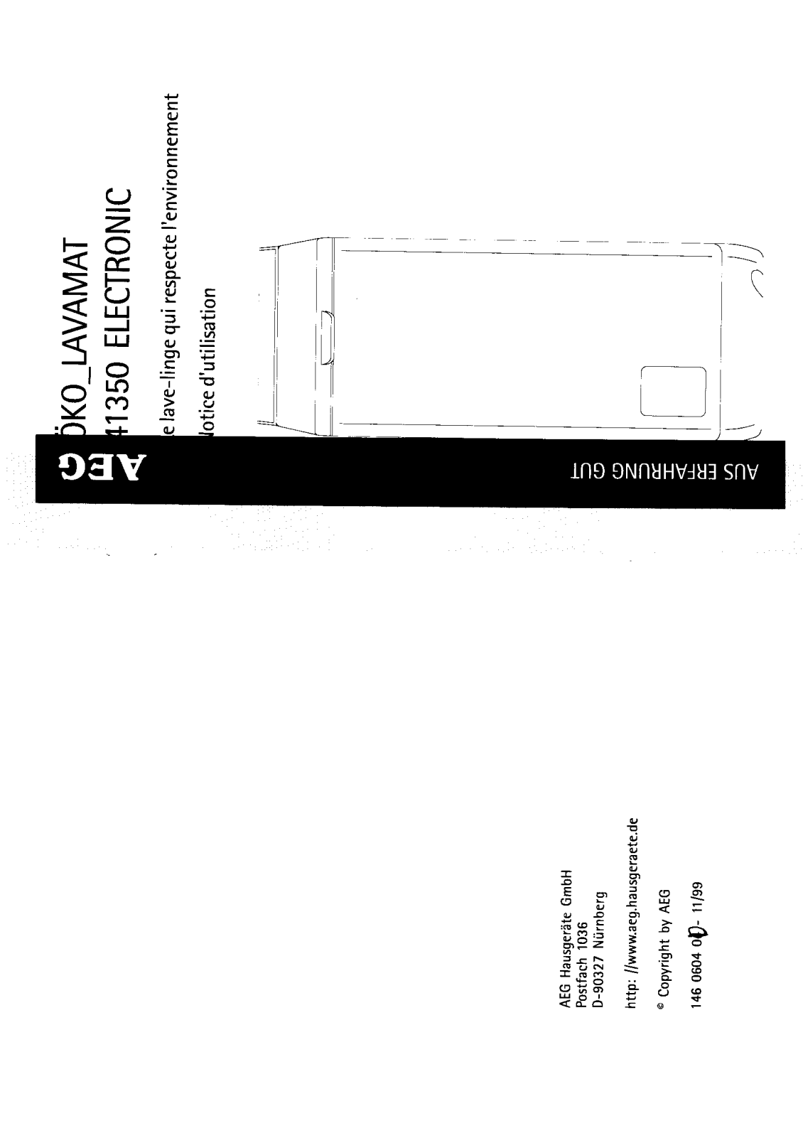 Aeg 41350 User Manual