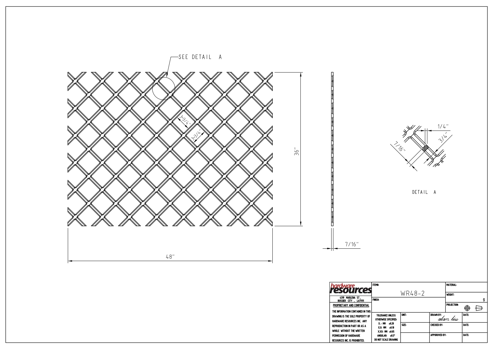 Hardware Resources HWSC1916 Specifications - ManualMachine.com